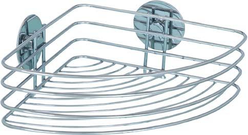 Eckablage Turbo-Loc Chrom, 26,5x20x10,5 cm Eckablage Turbo-Loc Chrom, 26,5x20x10,5 cm