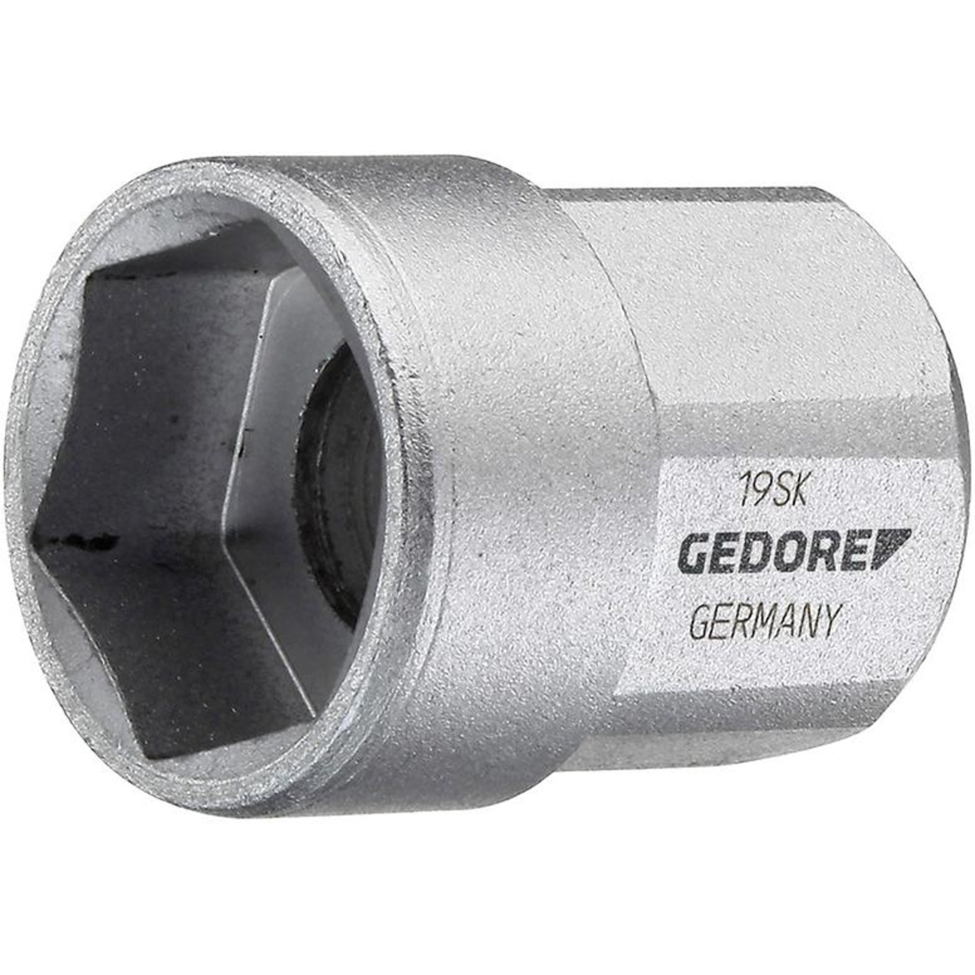 Steckschlüsseleinsatz Antrieb 1/2"-sechskant außen Abtrieb 6-kant 21x32,5mm Gedore