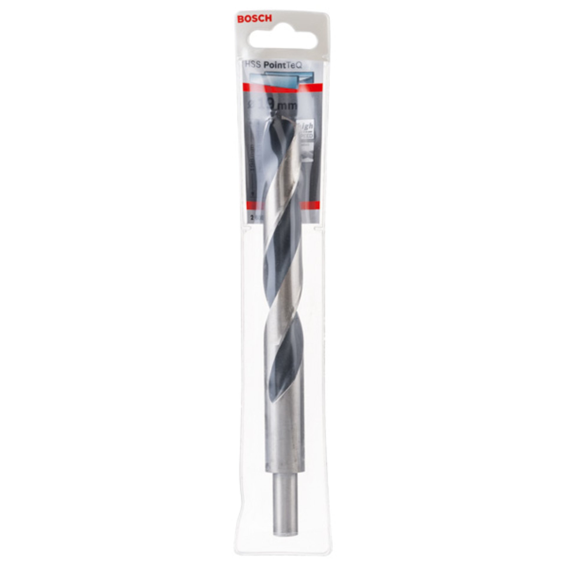 Metallspiralbohrer HSS PointTeQ, DIN 338, mit reduziertem Schaft, 19,0 mm