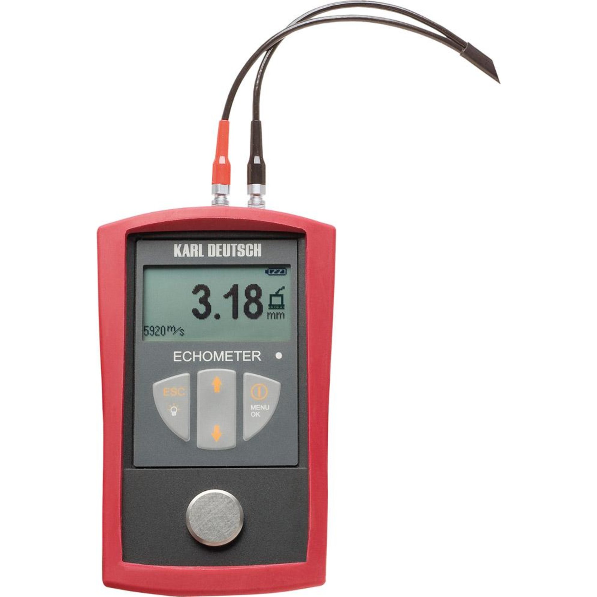 Wanddicken Messgerät ECHOMETER 1076 Basic DEUTSCH