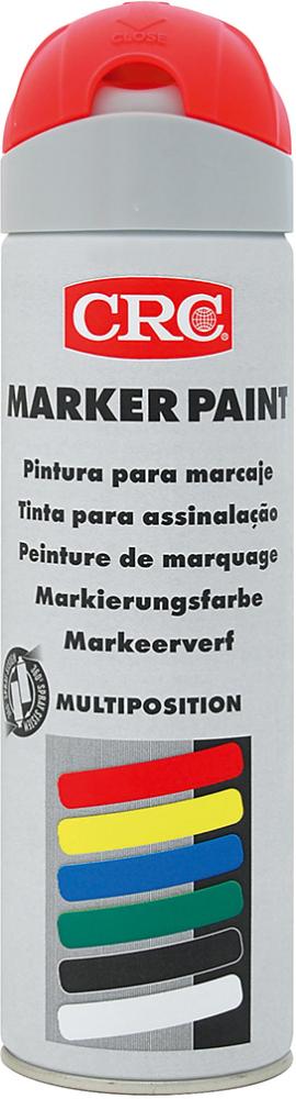 MARKER PAINT, Leucht-Rot Spraydose 500 ml