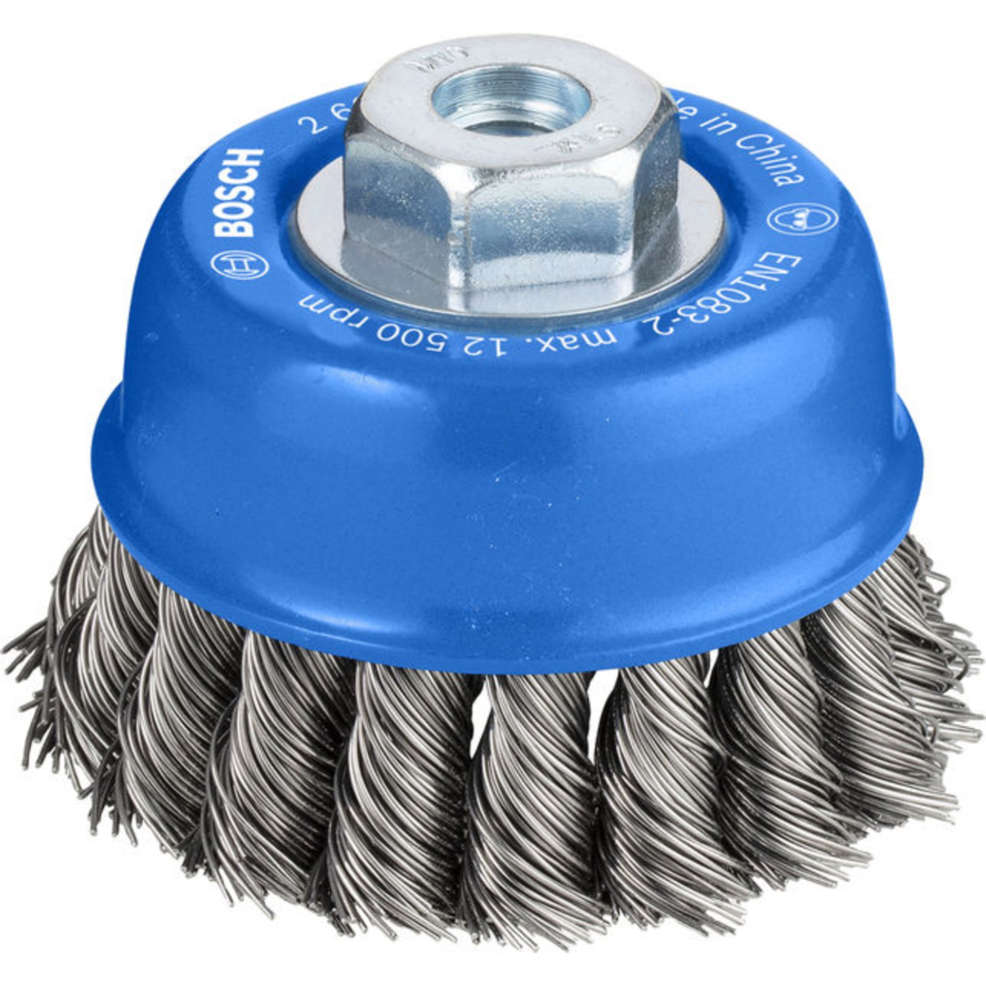 PRO Metal heavy Topfbürste, 75 x 0,5 mm, Gewinde