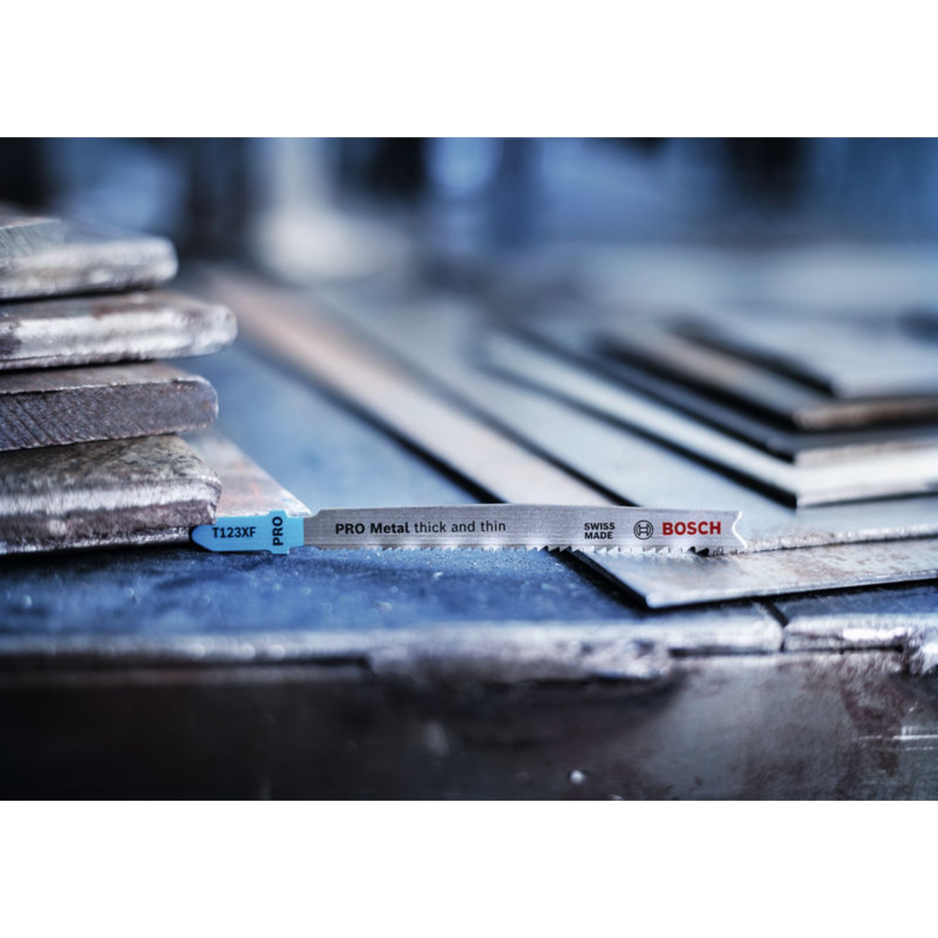 PRO Metal thick and thin T123XF Stichsägeblatt, 100 mm, 3-tlg.