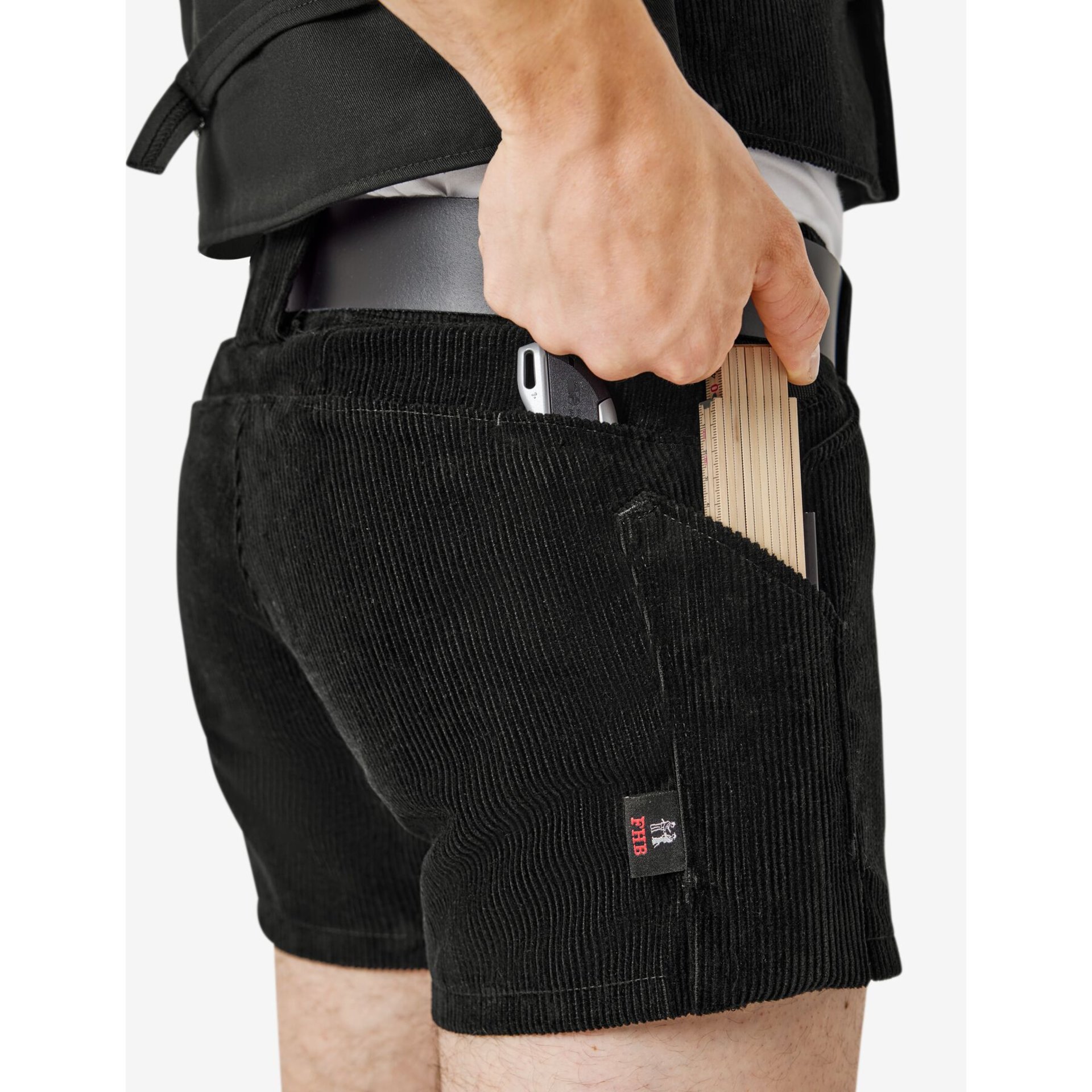 FERDINAND Zunft-Shorts extra kurz schwarz 56