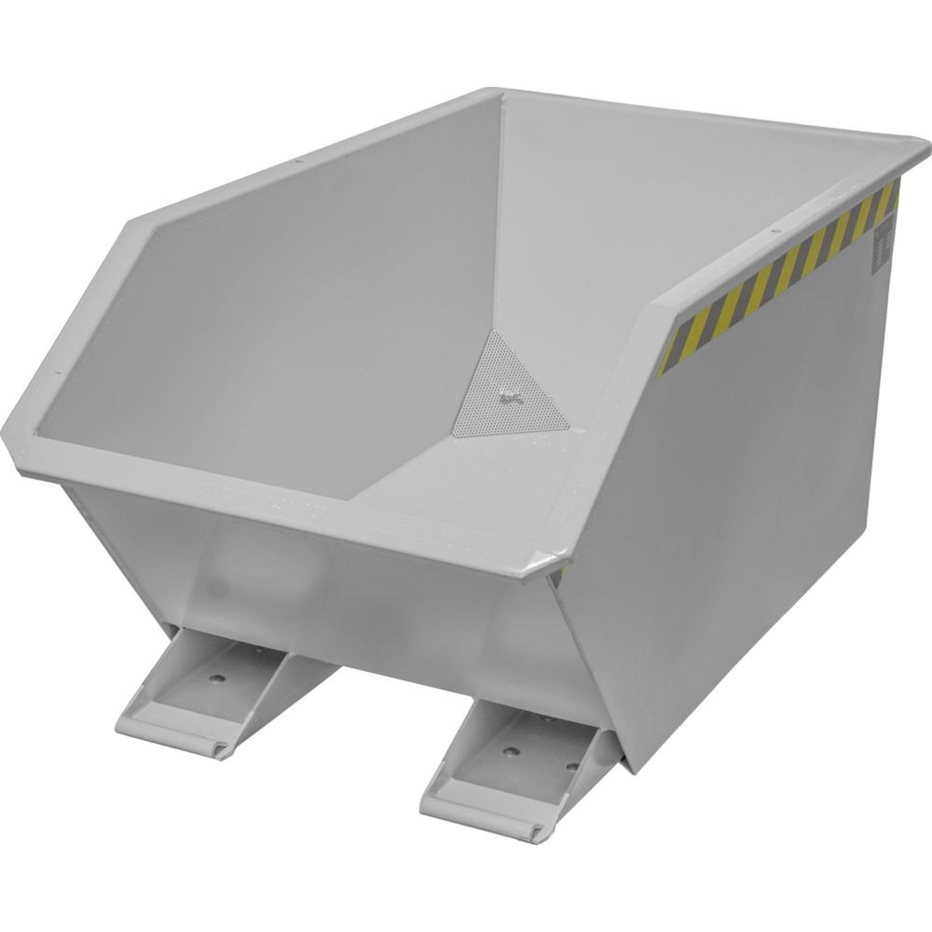 Späne-Kippbehälter 300 l GU-E300,lack.,RAL7005
