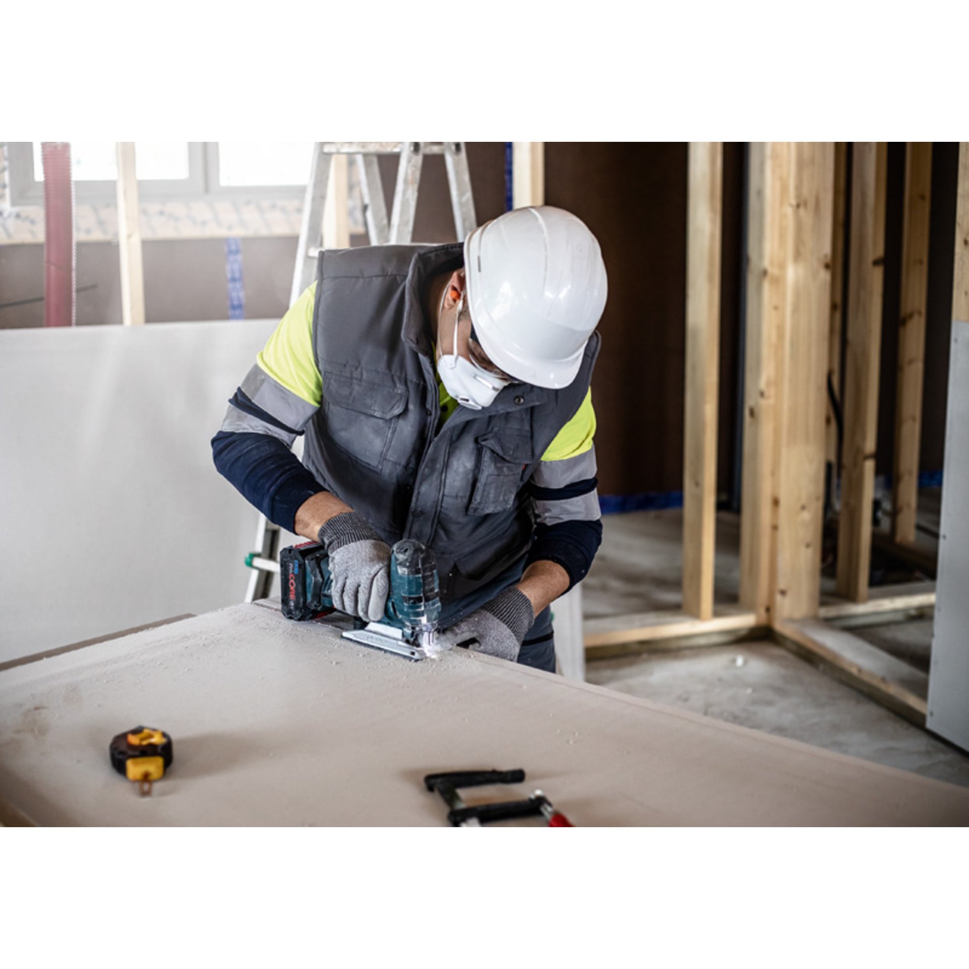 EXPERT ‘Fiber Plaster’ T 341 HM Stichsägeblatt, 3 Stück
