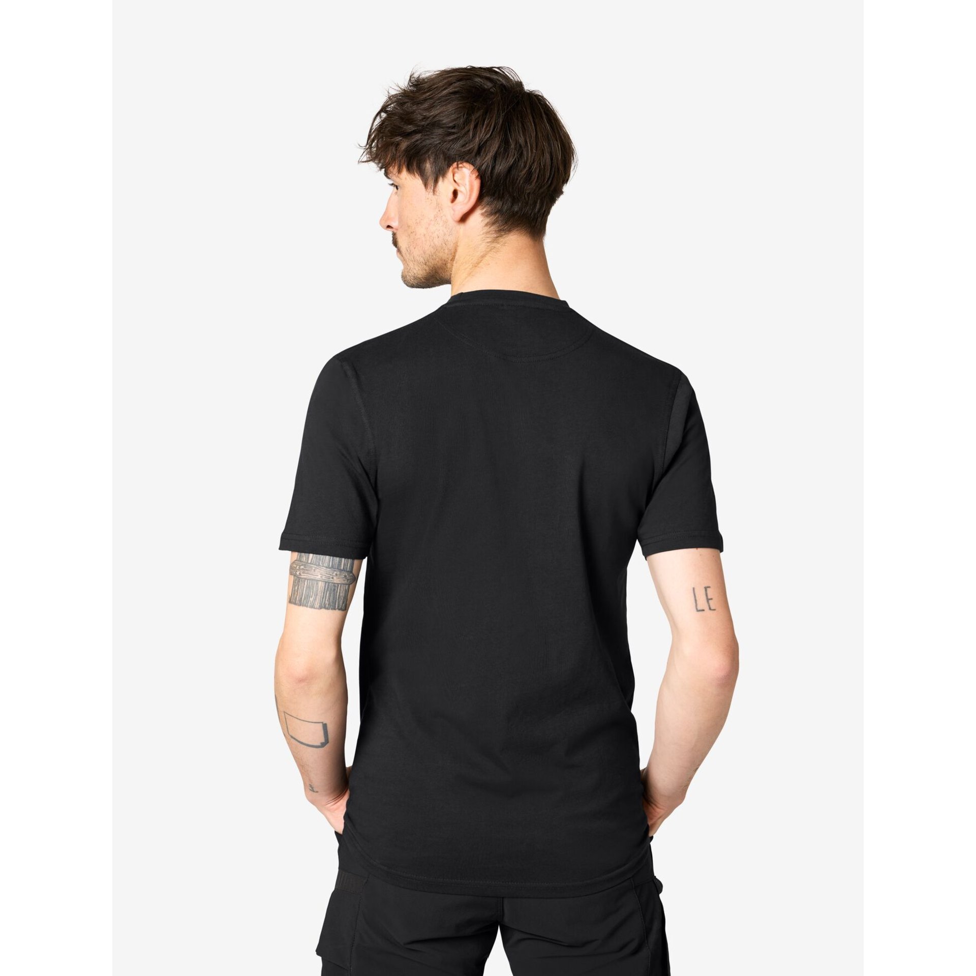 JENS T-Shirt Rundhals schwarz Gr. 4XL
