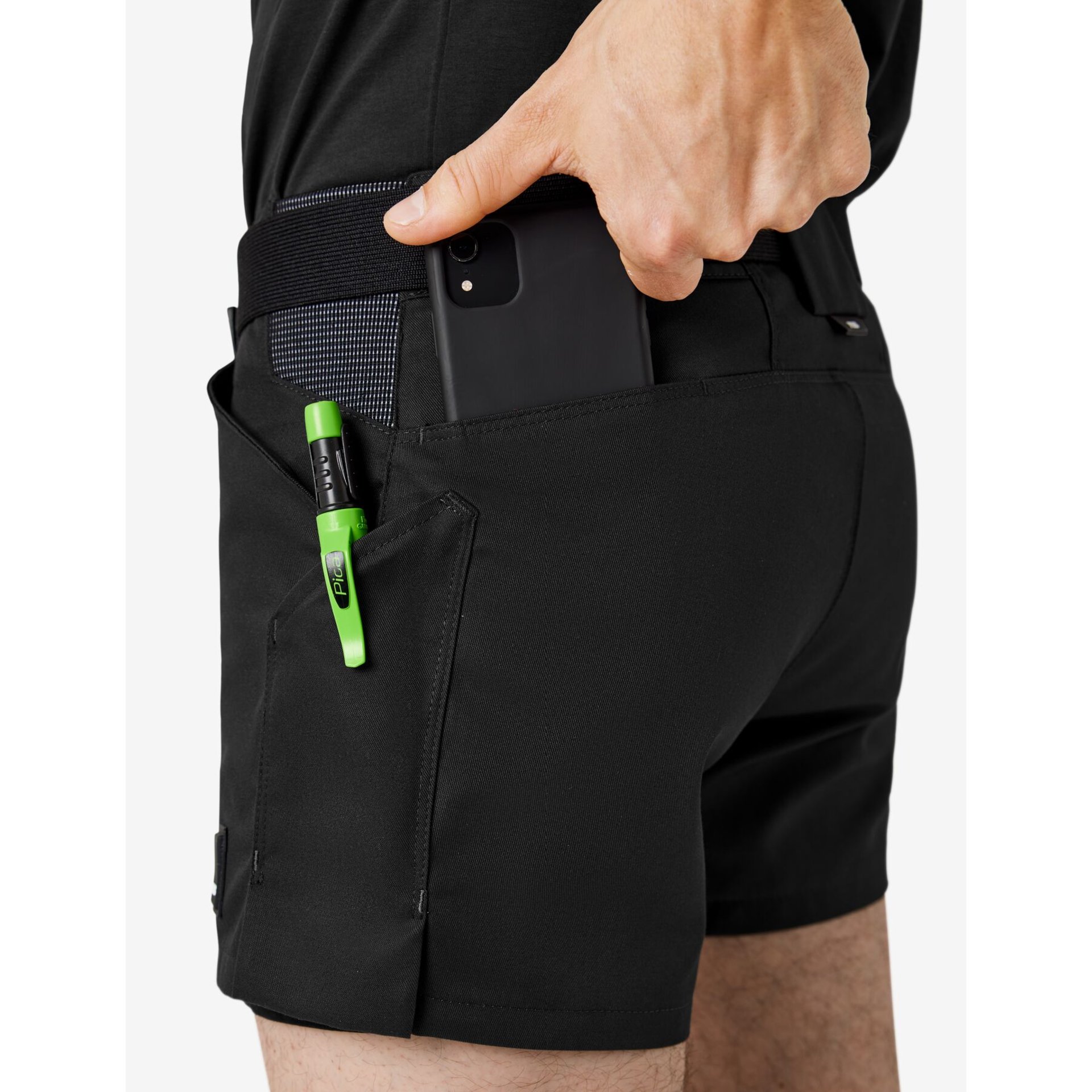 JESKO Arbeits-Shorts extra kurz schwarz 42