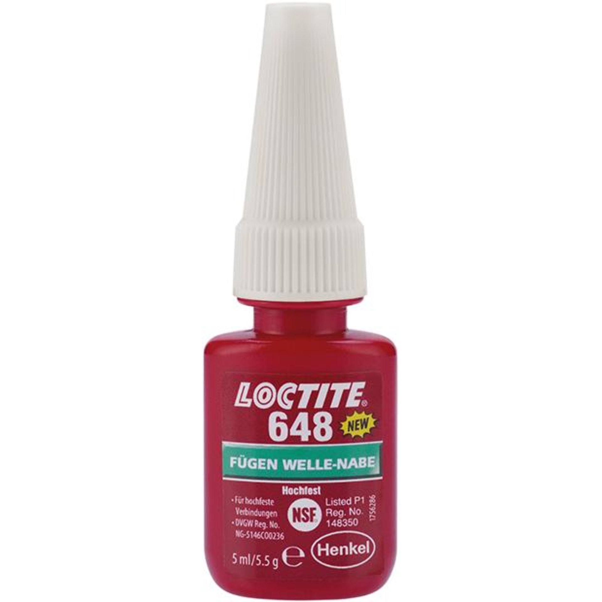 LOCTITE 648 BC 5ML EN/DE Fügeklebstoff Henkel