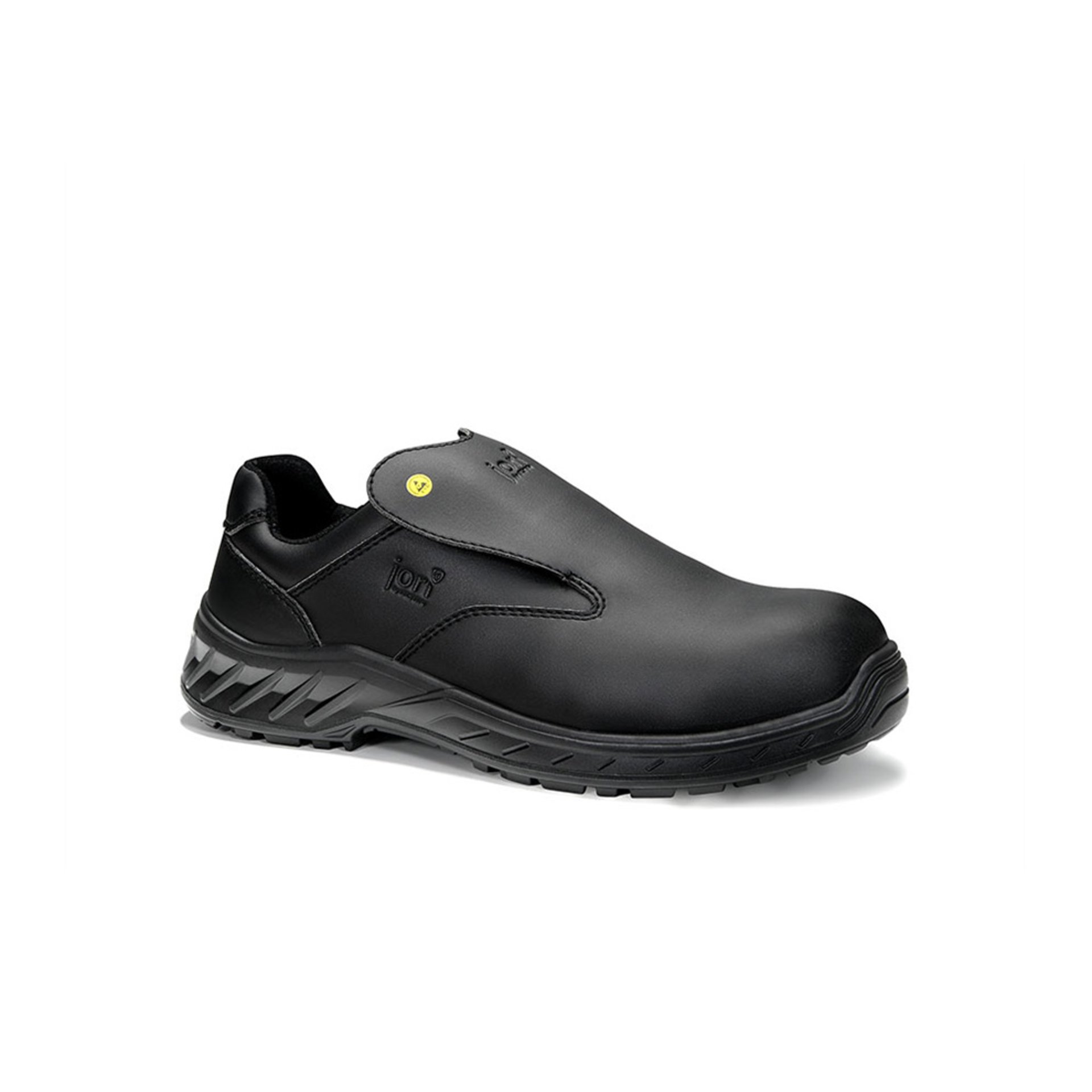 Sicherheitshalbschuh jo_CLEAN Slipper black Low ESD S3S, Gr. 42