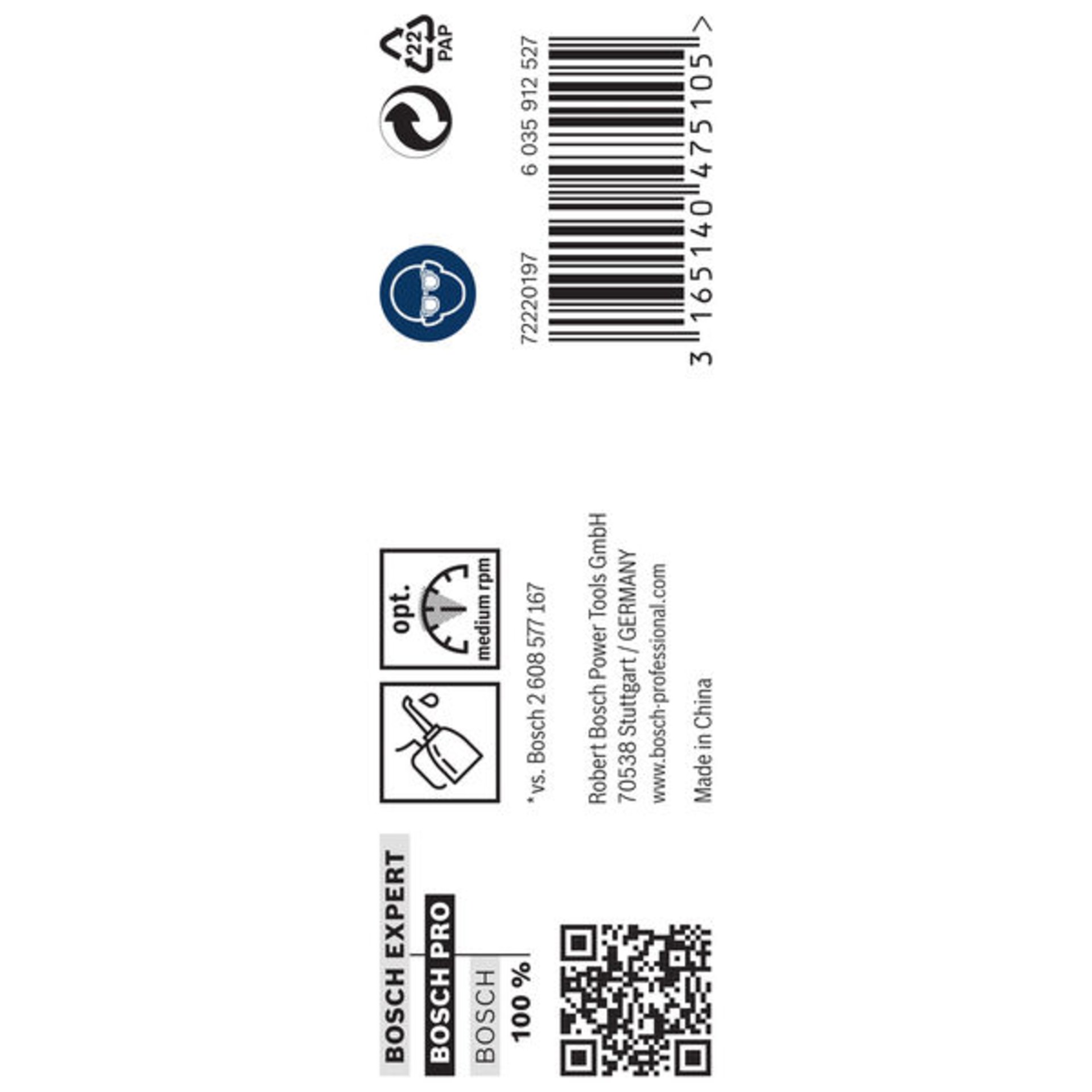 PRO Metal HSS-G Spiralbohrer, 7,7 x 75 x 117 mm, 10-tlg.