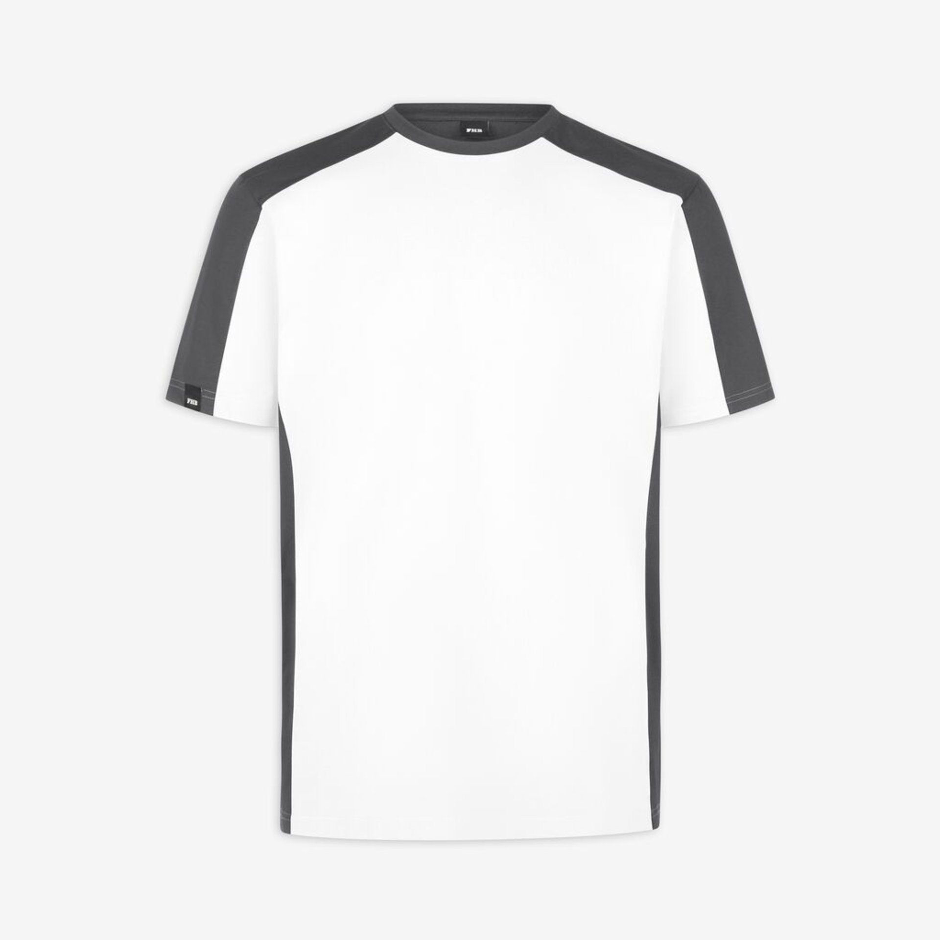 MARC T-Shirt zweifarbig weiß-anthrazit Gr. 2XL
