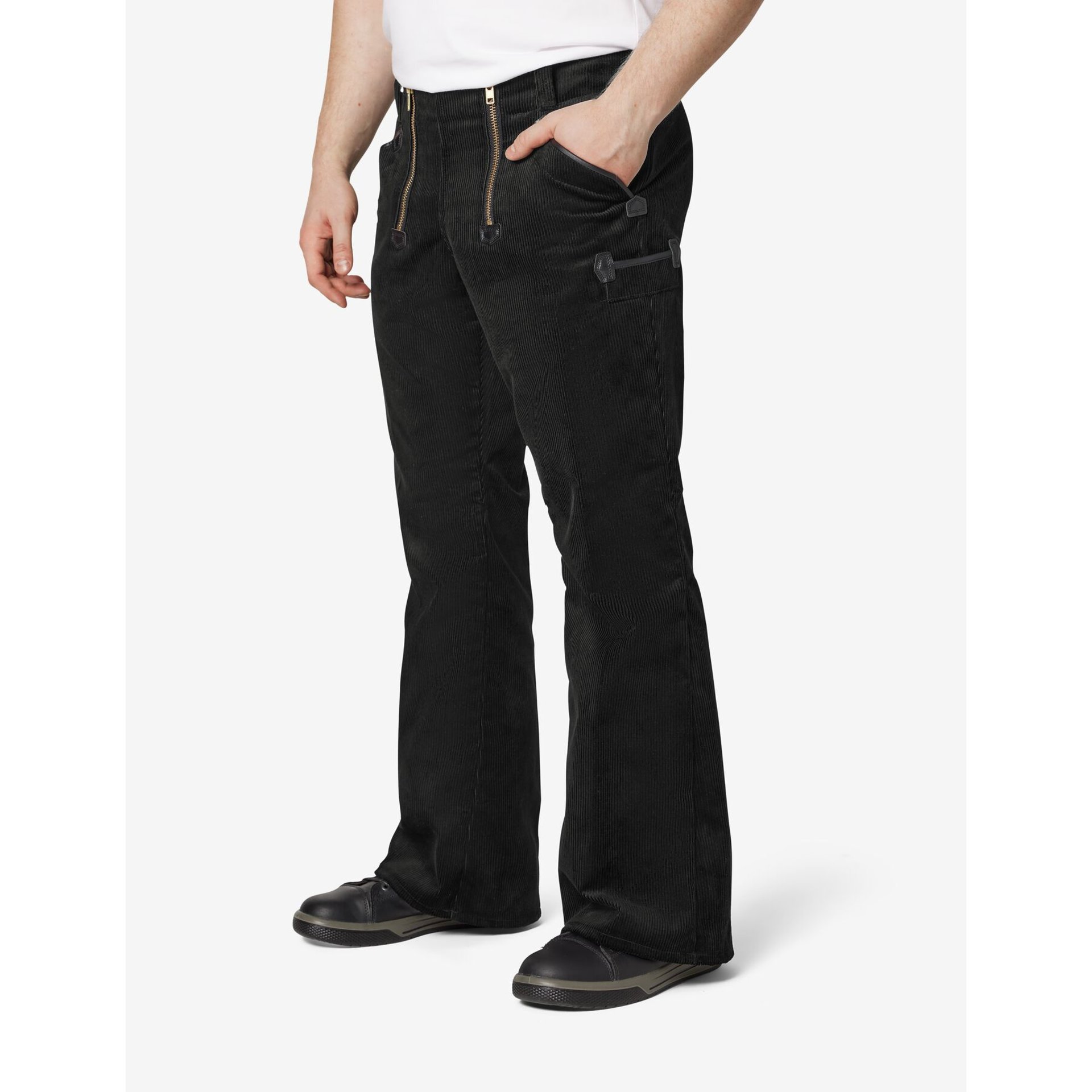 FALK Zunfthose Genuacord schwarz 40