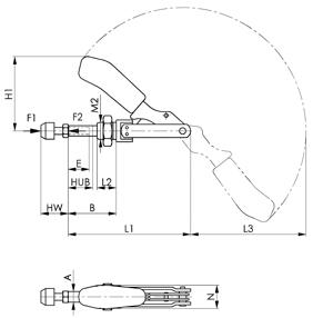AMF Schubstangenspanner 6840 Gr.5