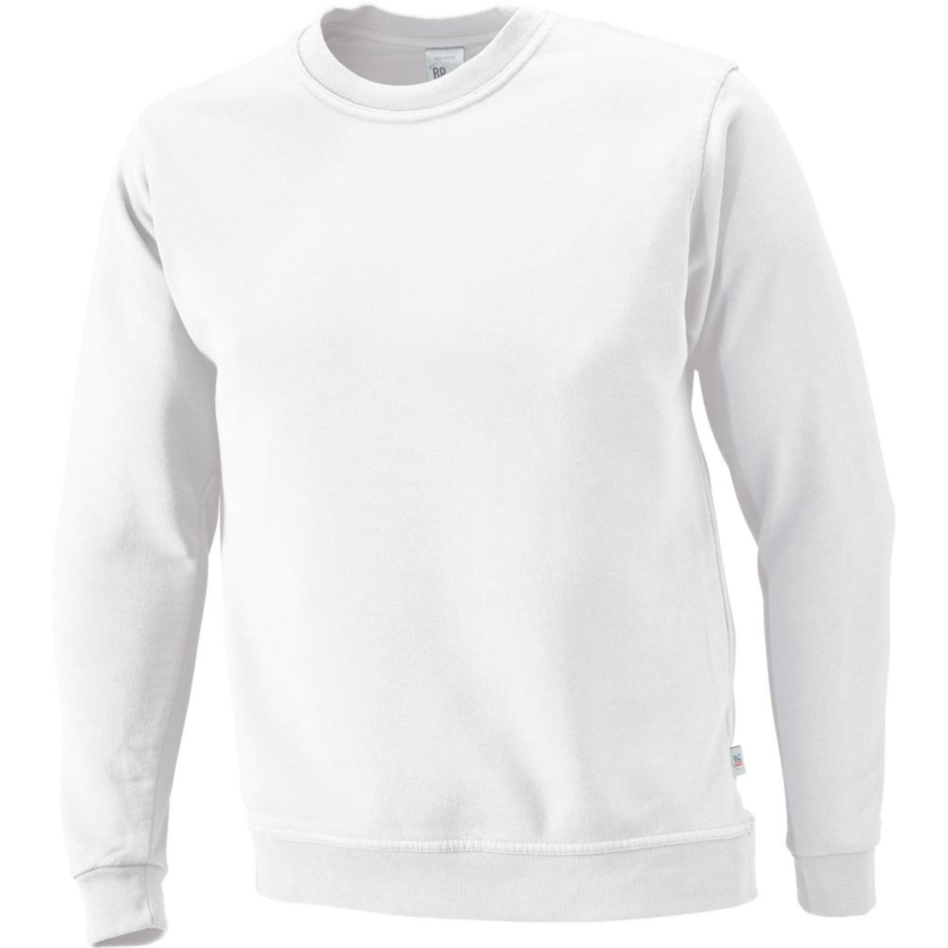 Da./Herren-Sweatshirt 1623 193, Gr.3XL, weiß