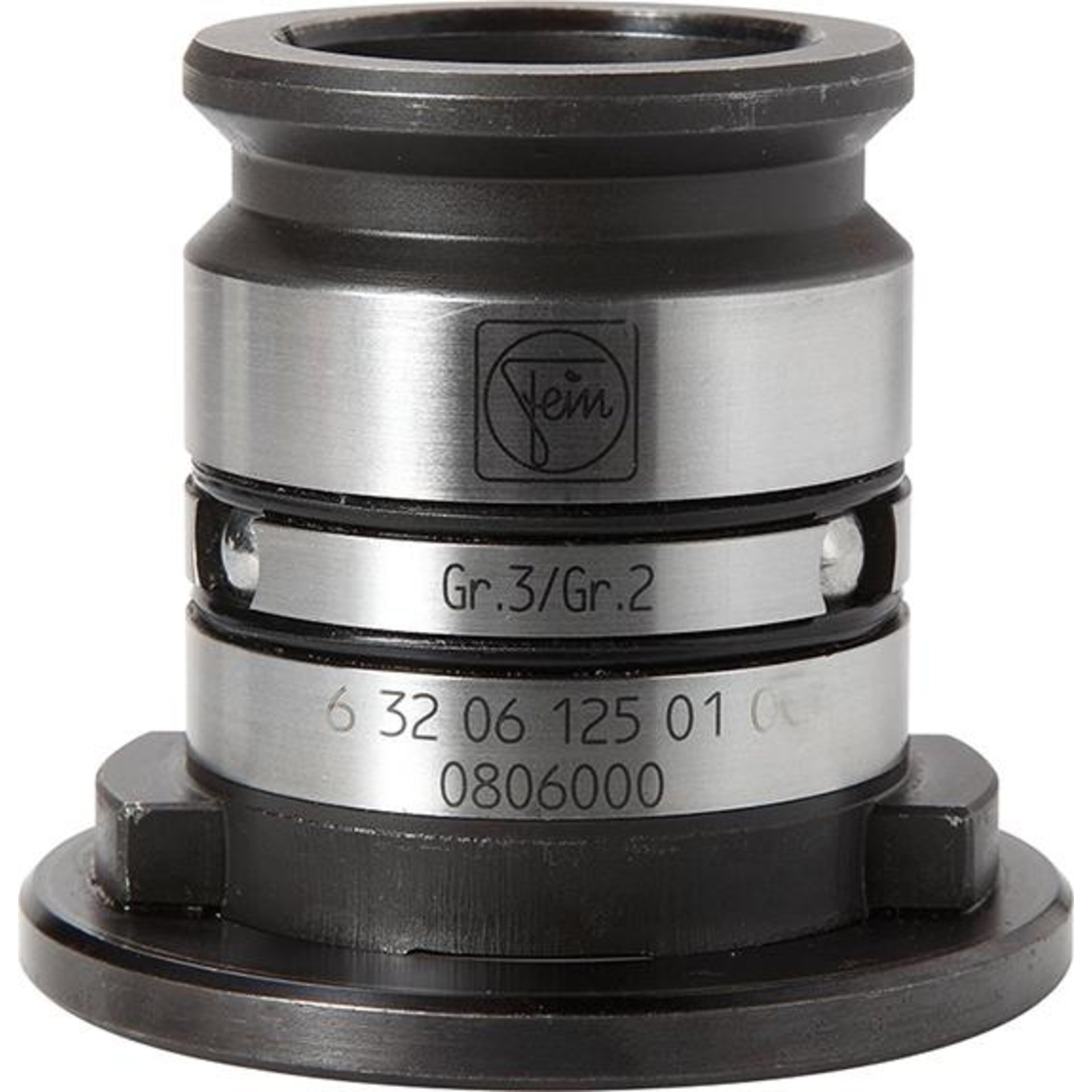 Adapter Schnellw.G.FutterGr. 3 auf Gr. 2 Fein