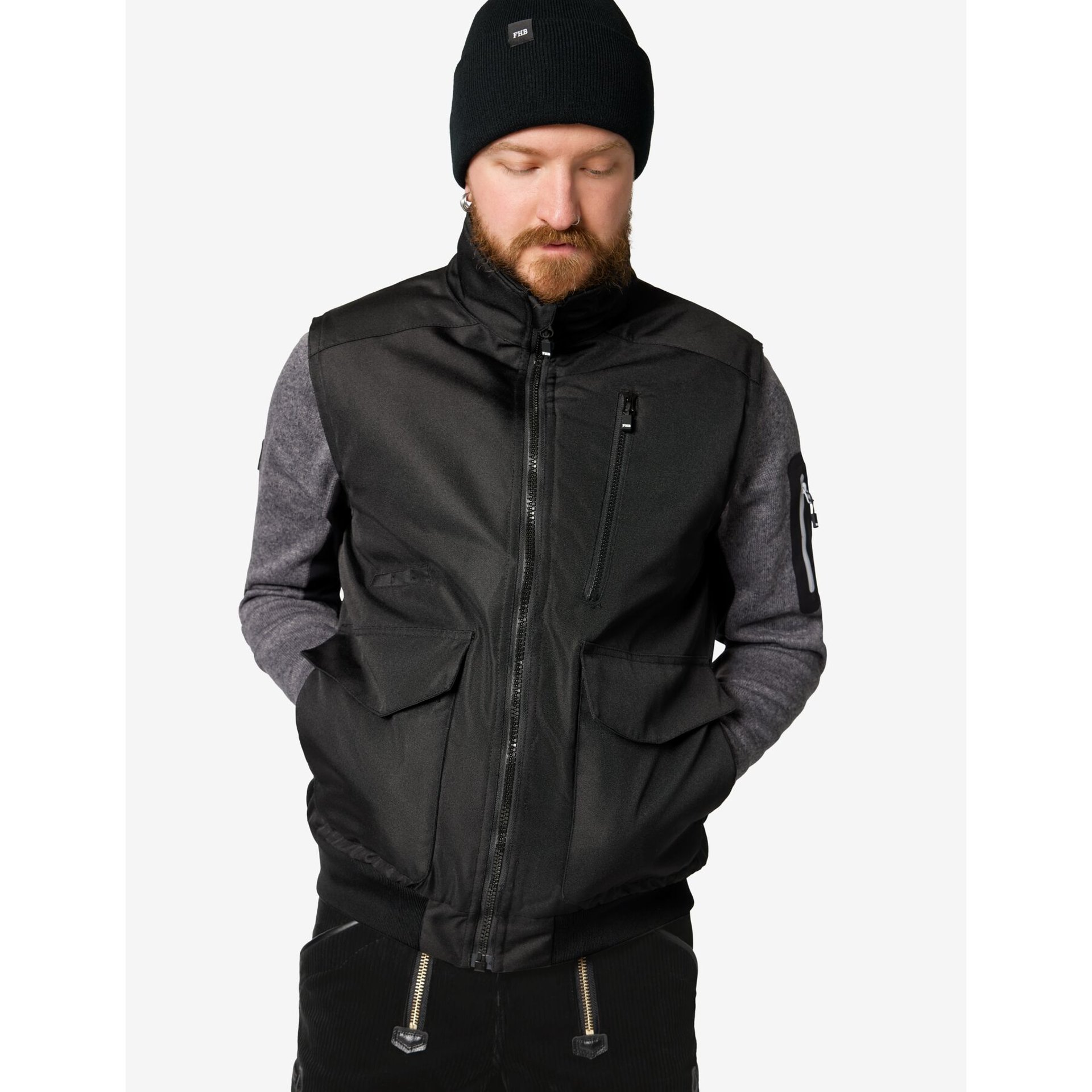 GUIDO Arbeitsweste schwarz 3XL