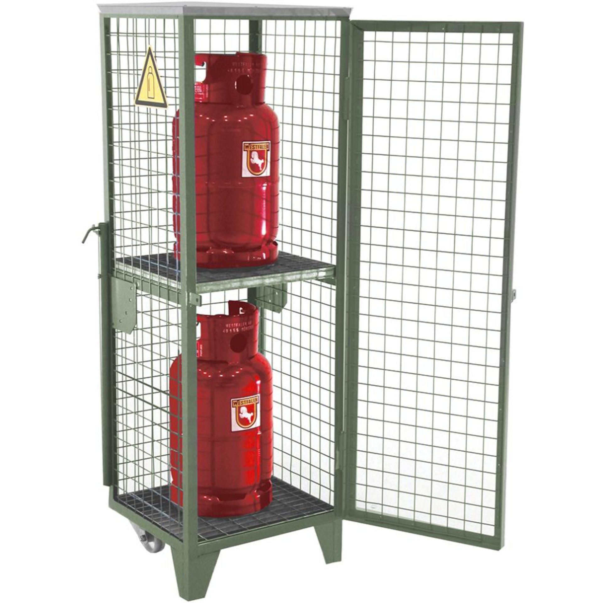 Gasflaschen-Depot 520x500x1580 mm