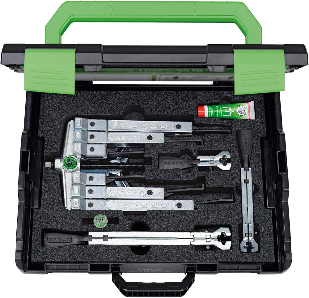 Kukko Kombi-Abzieher-Set 2- und 3-armig 120mm Kukko Kombi-Abzieher-Set 2- und 3-armig 120mm