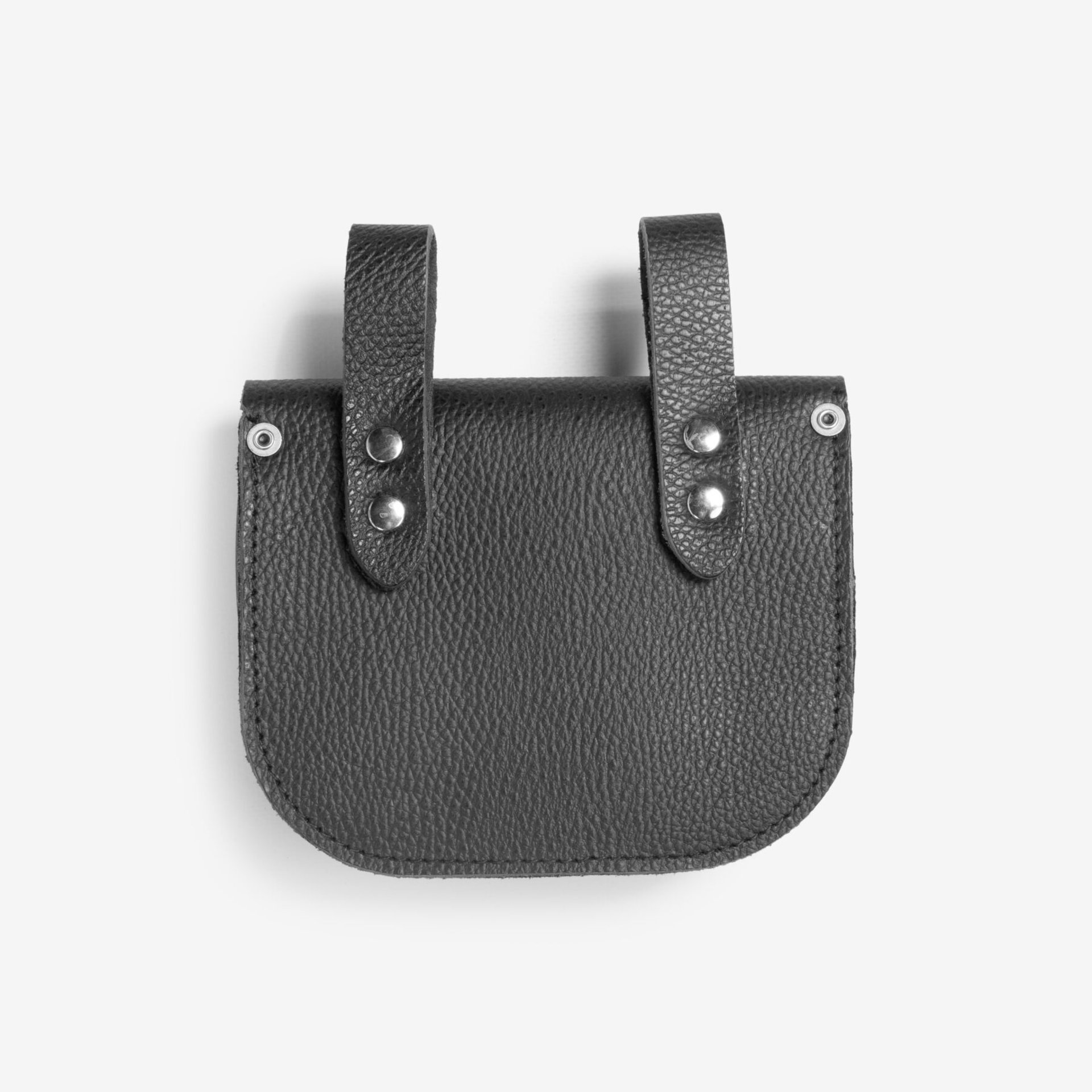 HARTWIG Nageltasche mit Klappe schwarz