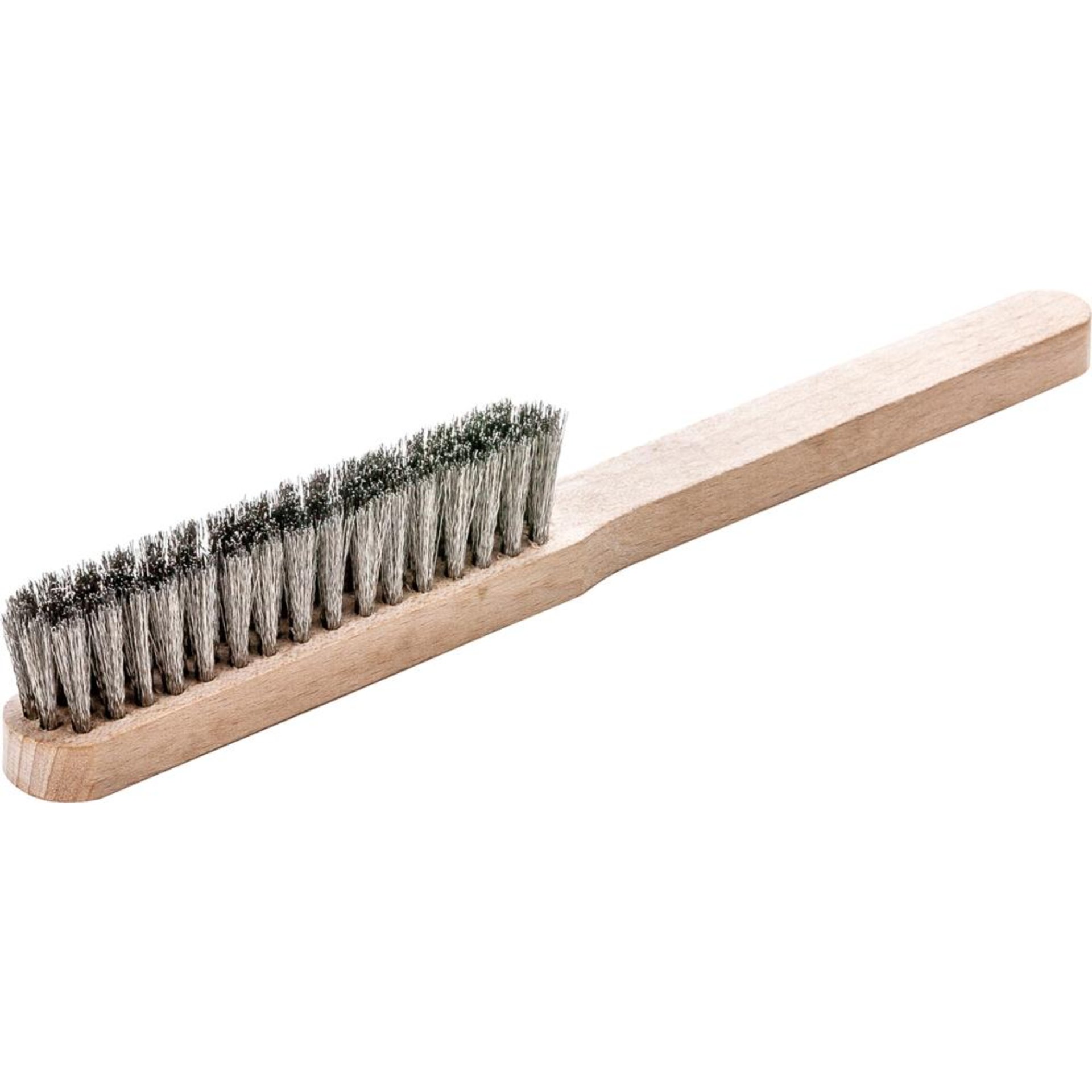 Feinmachanikerbürste V4A gewellt 4-reihig ,15mm Lessmann