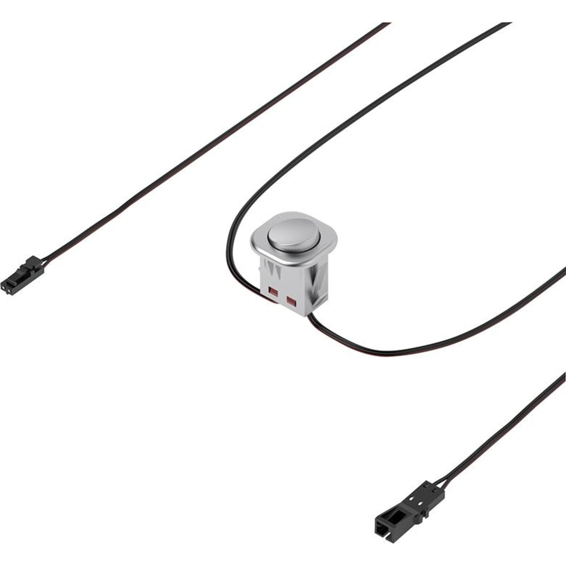 Einbauwippschalter Alu Op1x M1, 1x M1-F