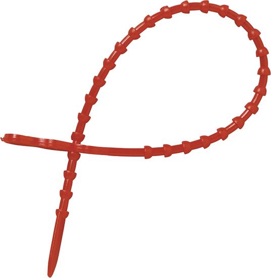 Mehrzweckbinder,200mm,rot(wiederverwendbar)