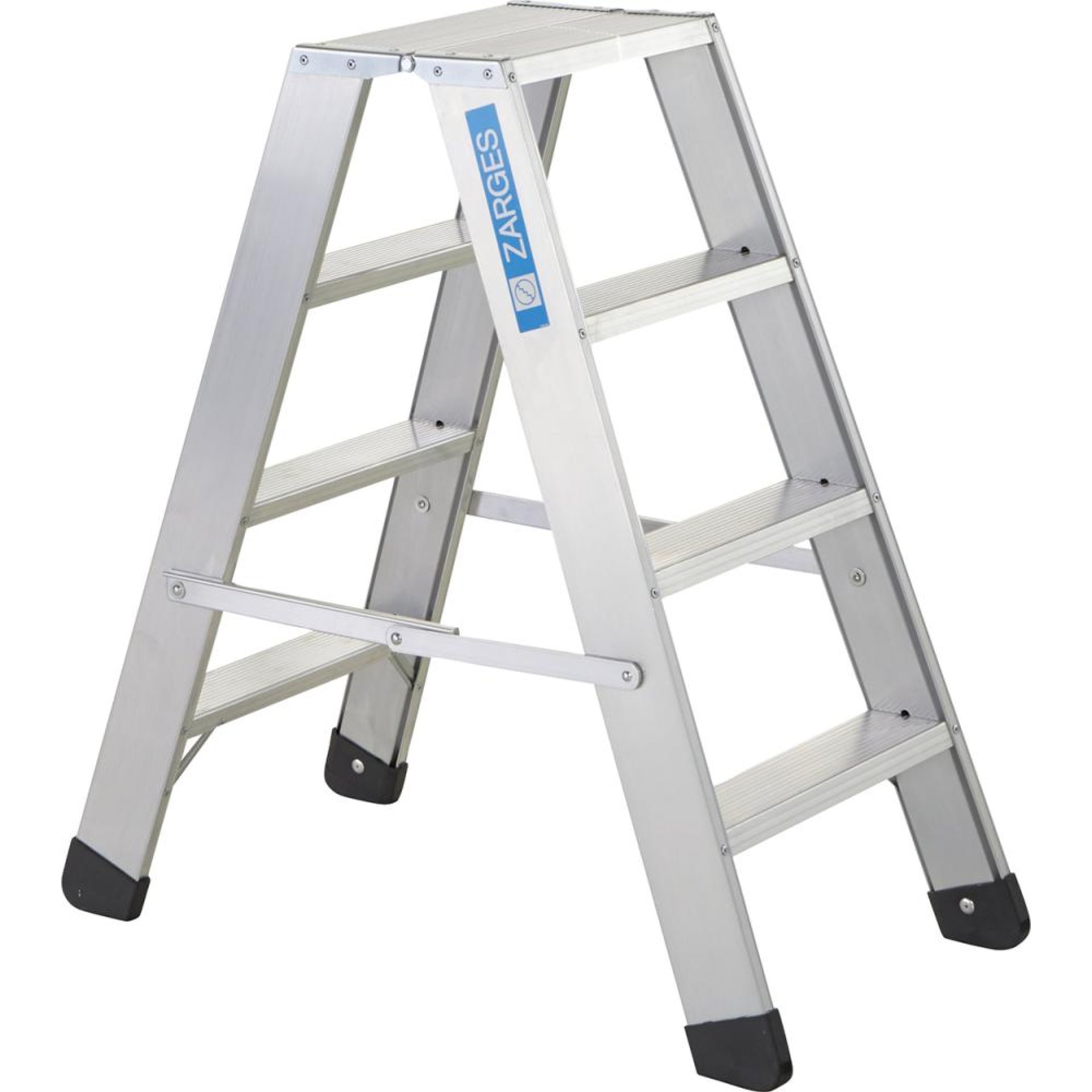 Stufenleiter Seventec B 2x4 Stufen Leiterlänge 0,97 m Arbeitshöhe 2,45 m ZARGES