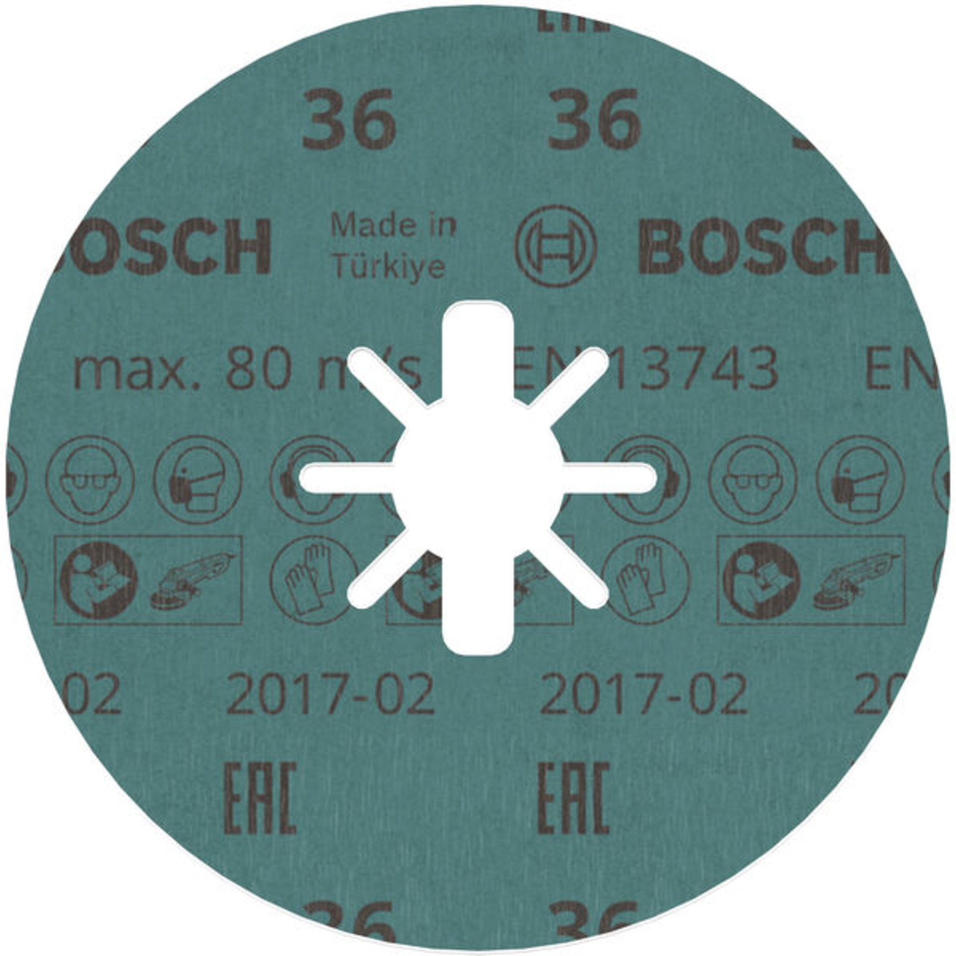 PRO R780 X-Lock Fiberscheibe, 125 mm, K36