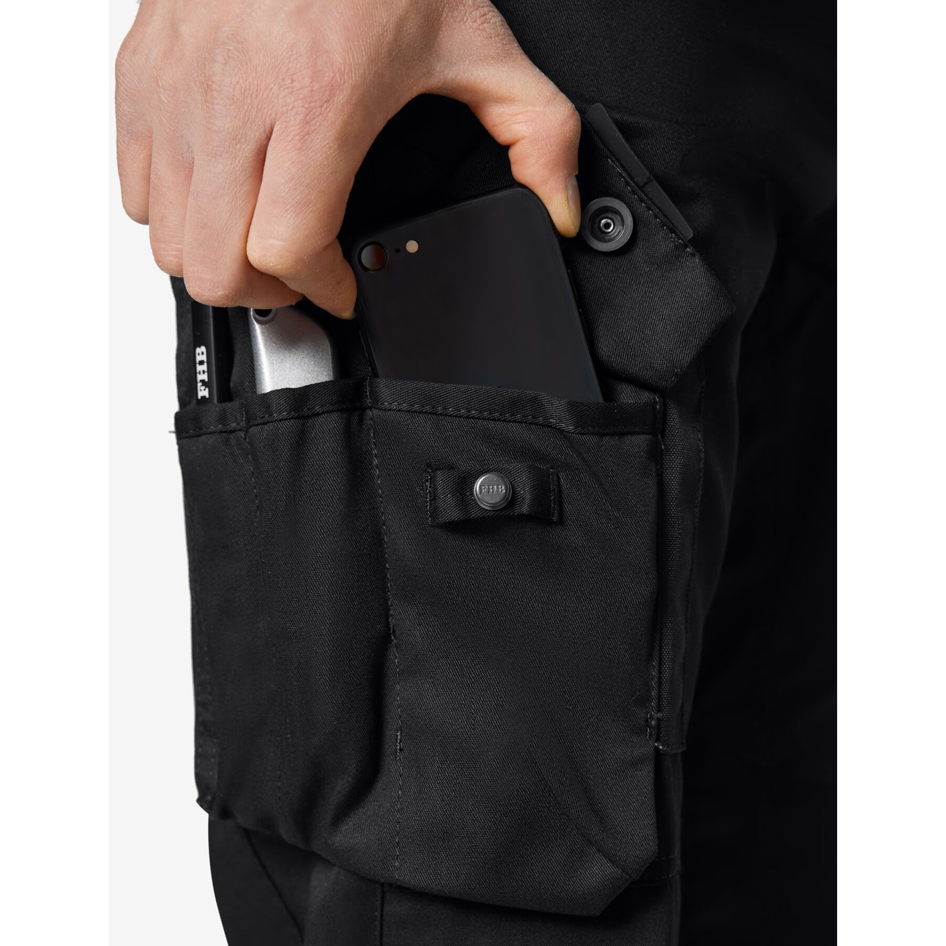 SEBASTIAN Zunfthose Canvas und Cordura schwarz 44