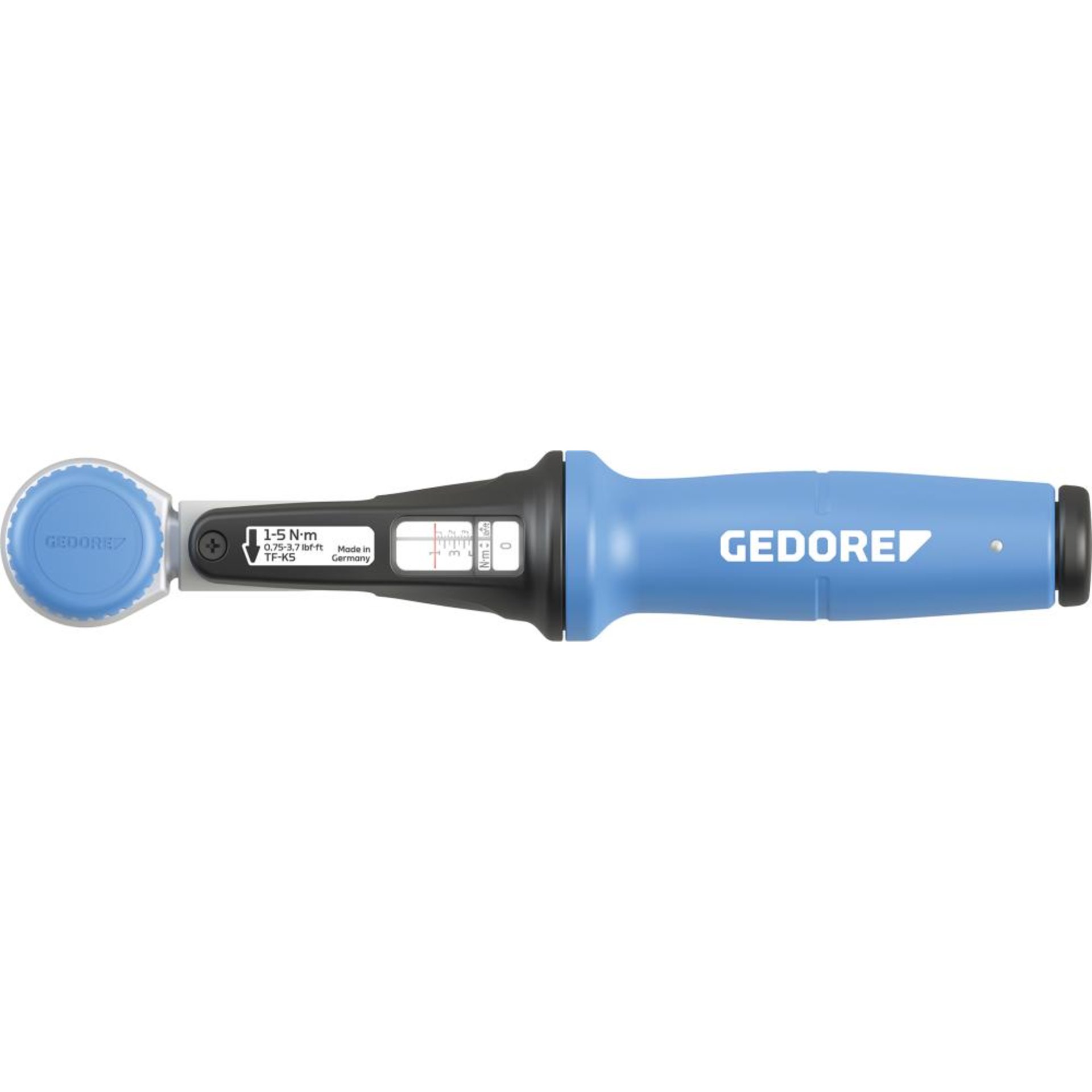 Drehmomentschlüssel TORCOFIX-K, 1/4"–1/2" mit Pilzkopf-Umsteckvierkant