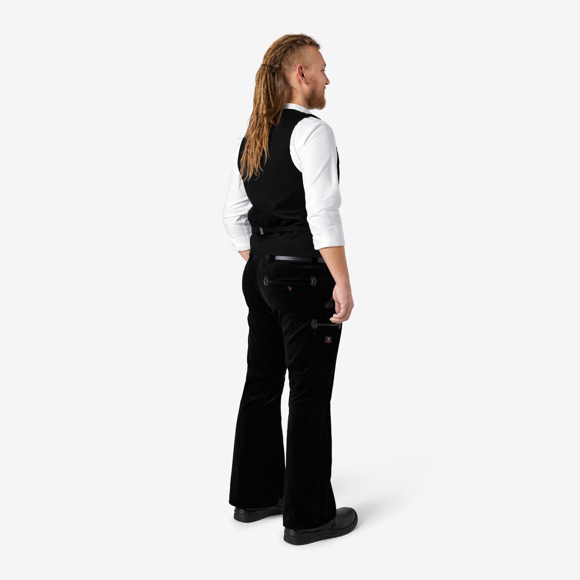 MICHAEL Zunfthose Trenkercord  Dreidraht schwarz 84