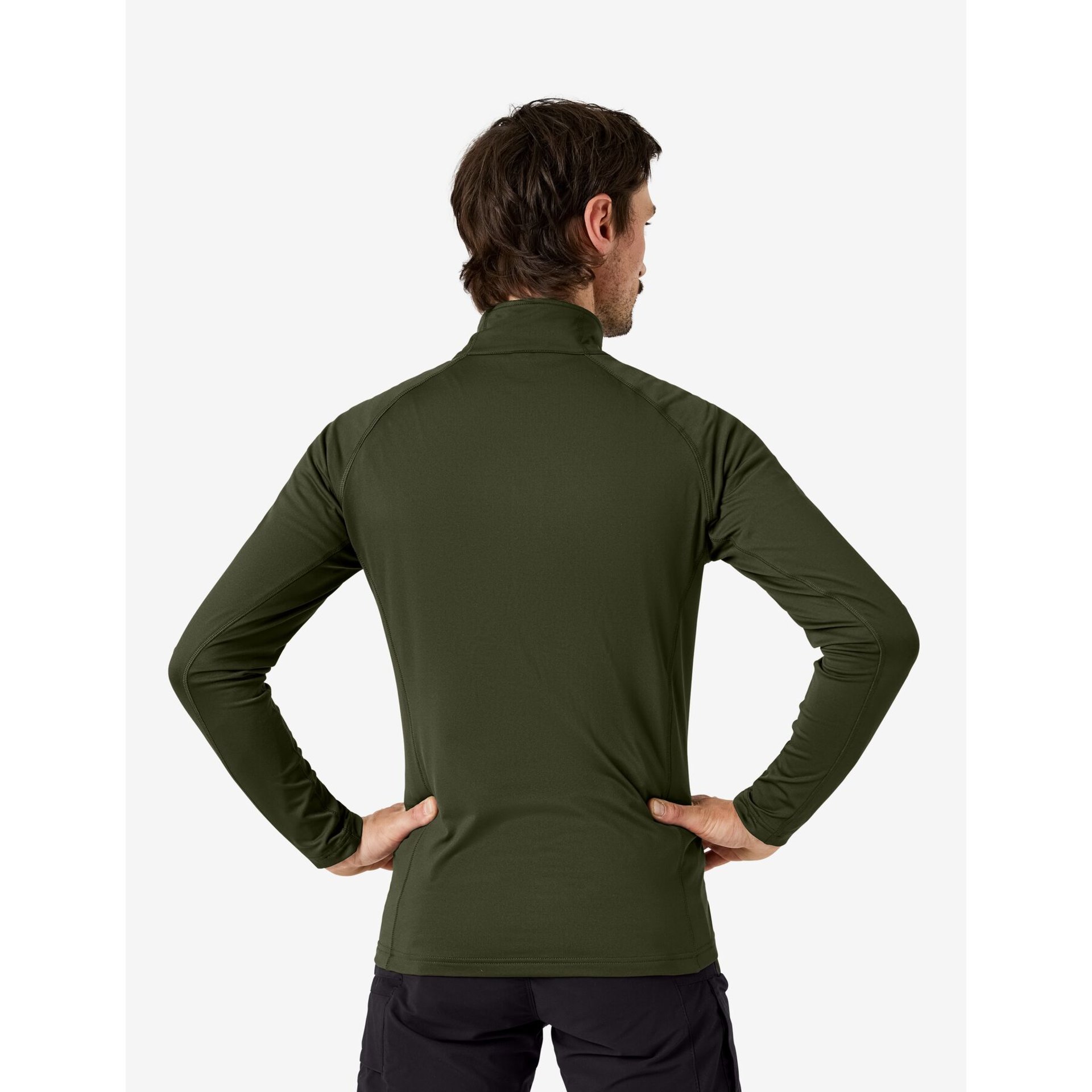 KUNO Jersey-Fleecejacke oliv XL
