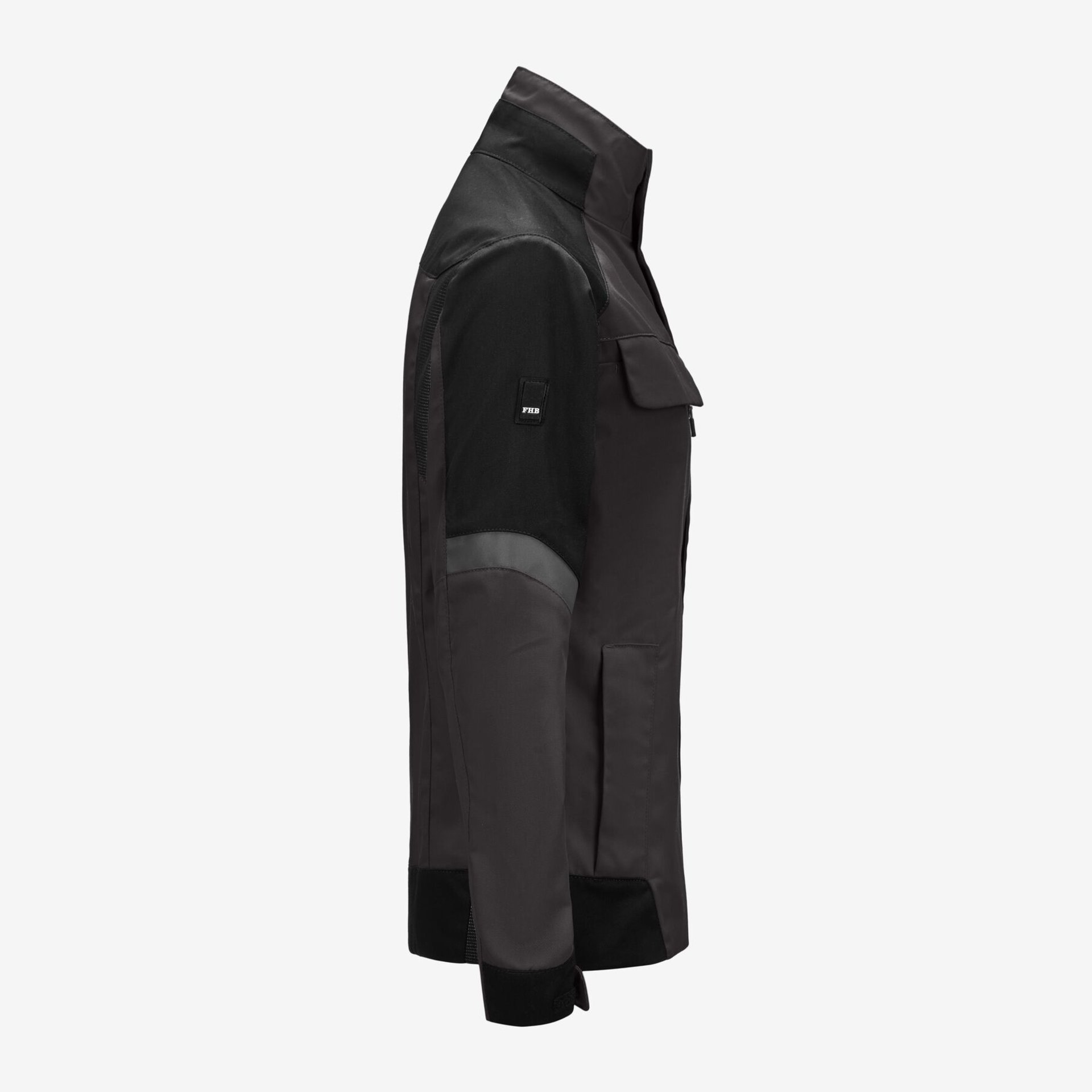 ANDREA Arbeitsjacke Damen anthrazit-schwarz 2XL