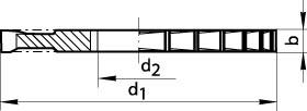 Format Scheibenfräser DIN1834 HSSE 63x2,5mm