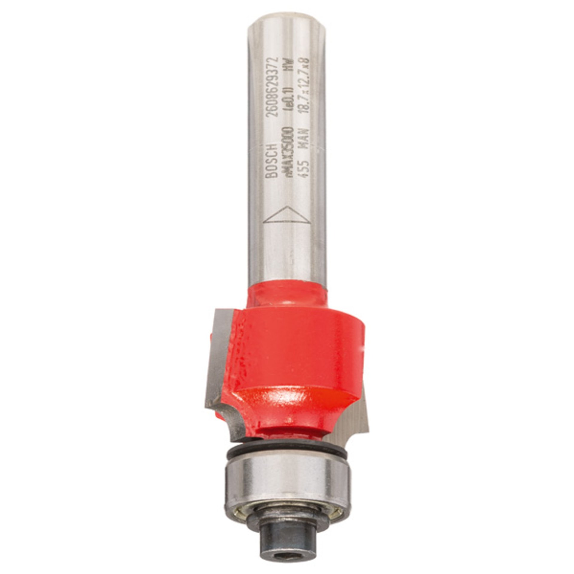Abrundfräser Expert for Wood, 8 mm, D 18,7 mm, R1 3 mm, L 12,7 mm, G 55 mm