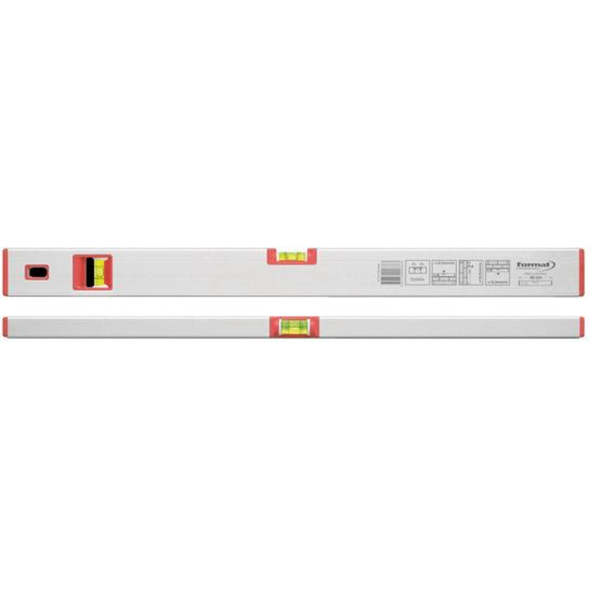 Wasserwaage LM silber eloxiert 50cm FORMAT