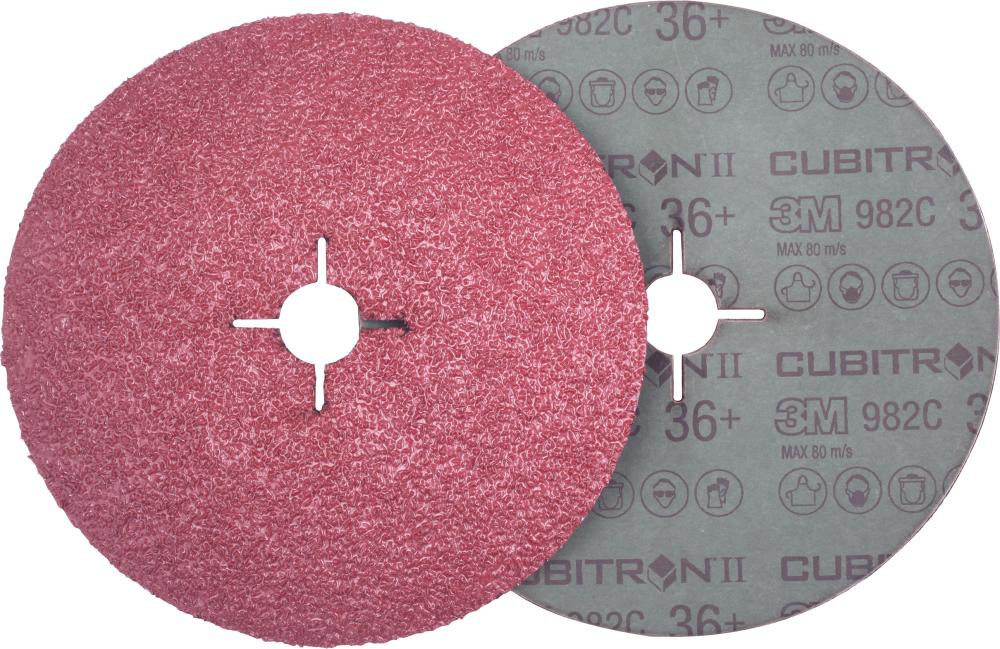 3M Fiberschleifscheibe Cubitron II 982C 115mm P036+ 3M Fiberschleifscheibe Cubitron II 982C 115mm P036+