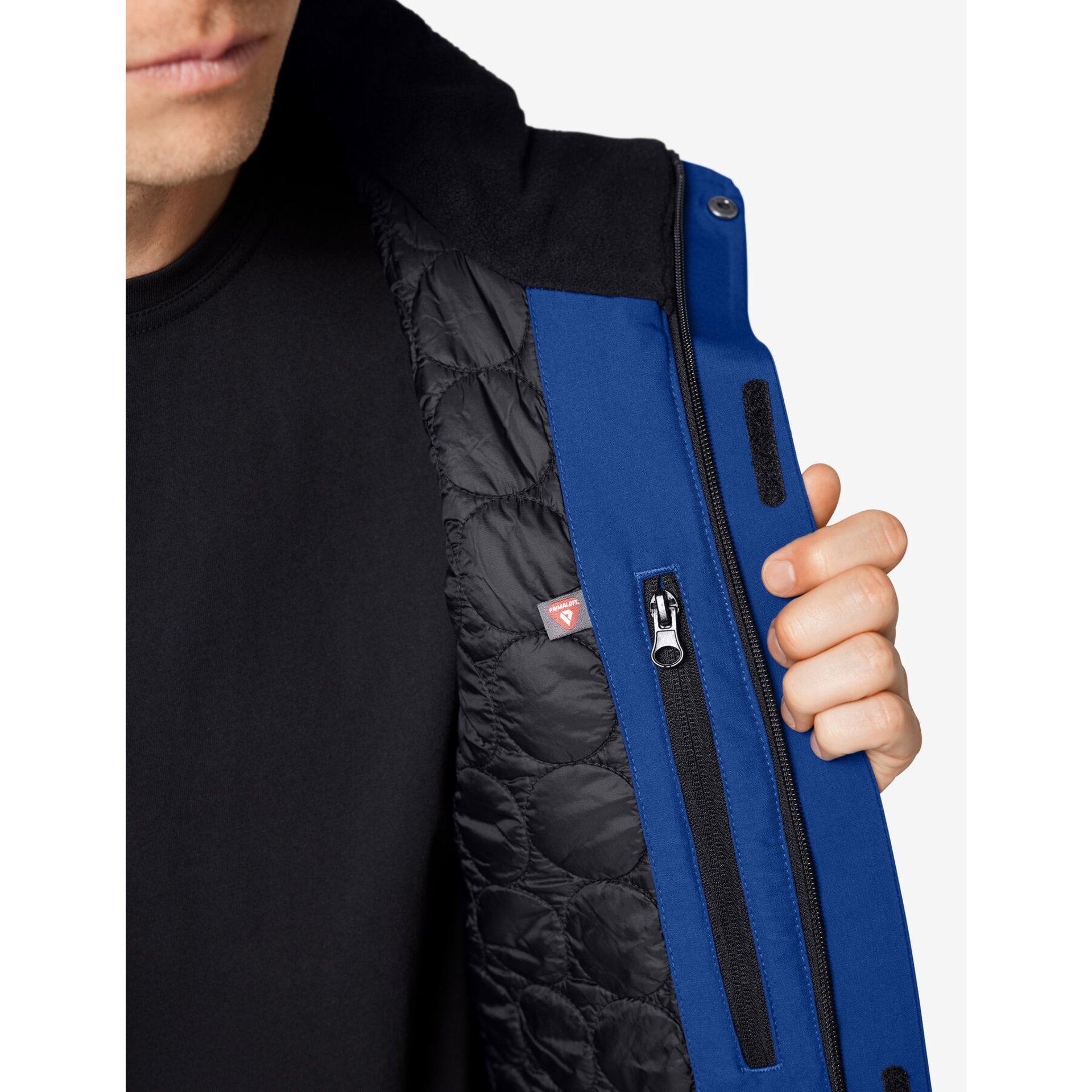 GEORG Arbeitsjacke Primaloft royalblau-schwarz M