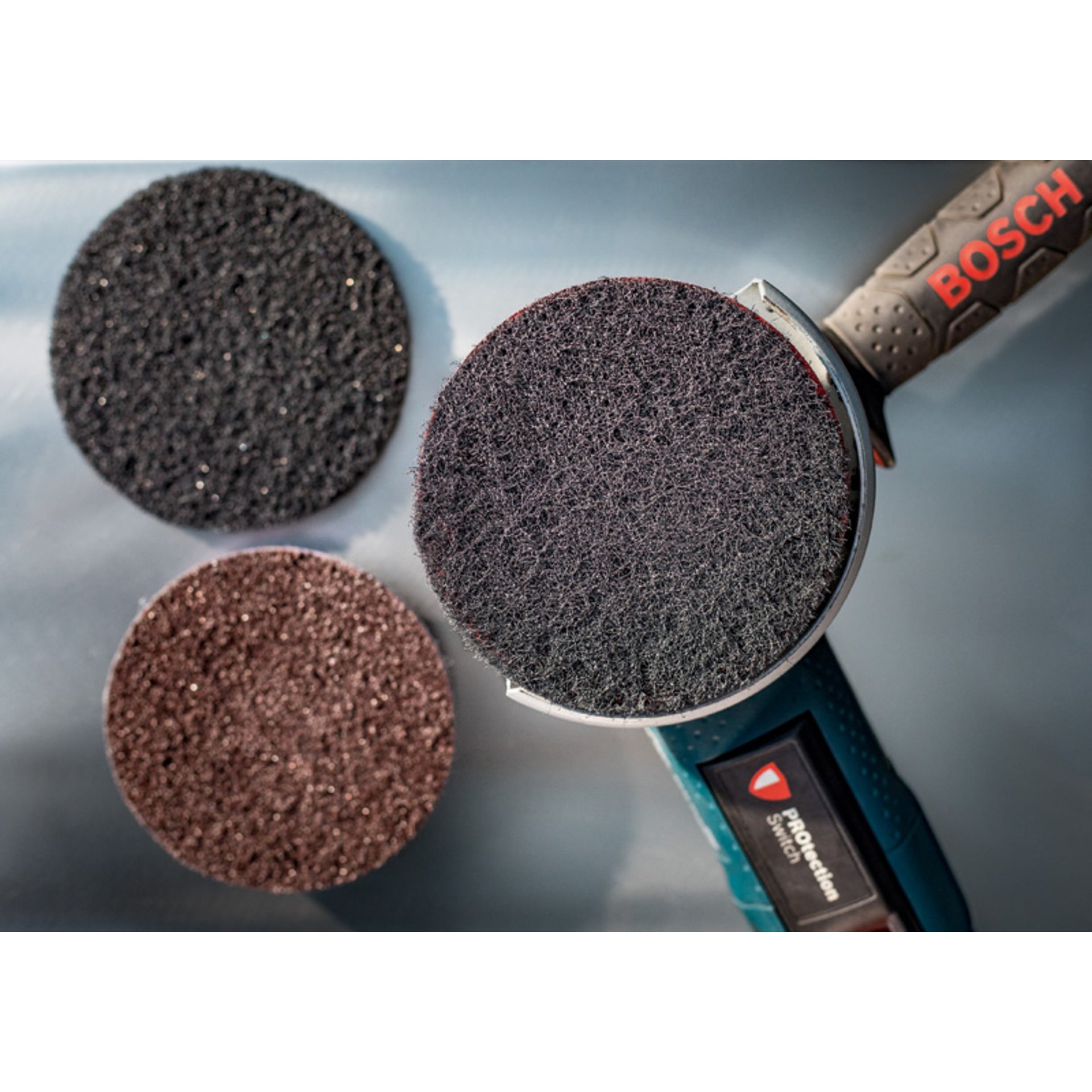 EXPERT N880 Vliesscheibe für Exzenterschleifer, 128 mm, fein, 5-tlg.