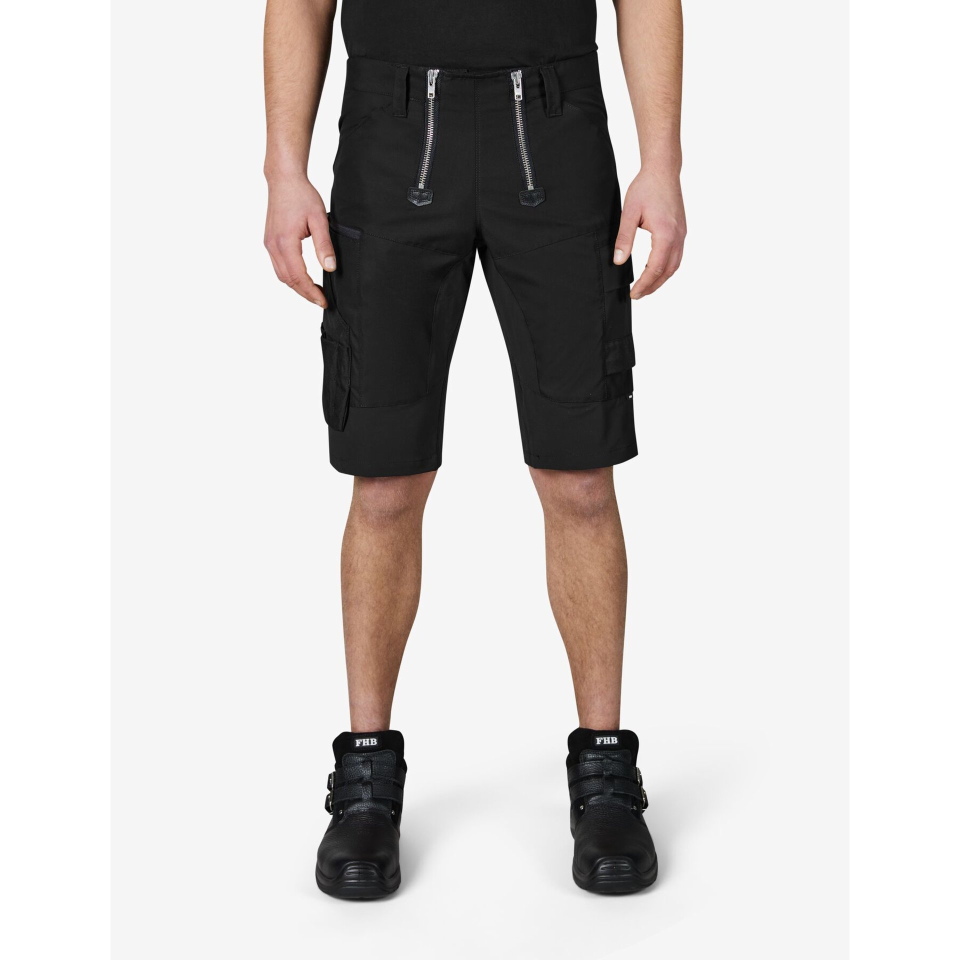 RENE Zunftbermuda leicht und elastisch schwarz 44