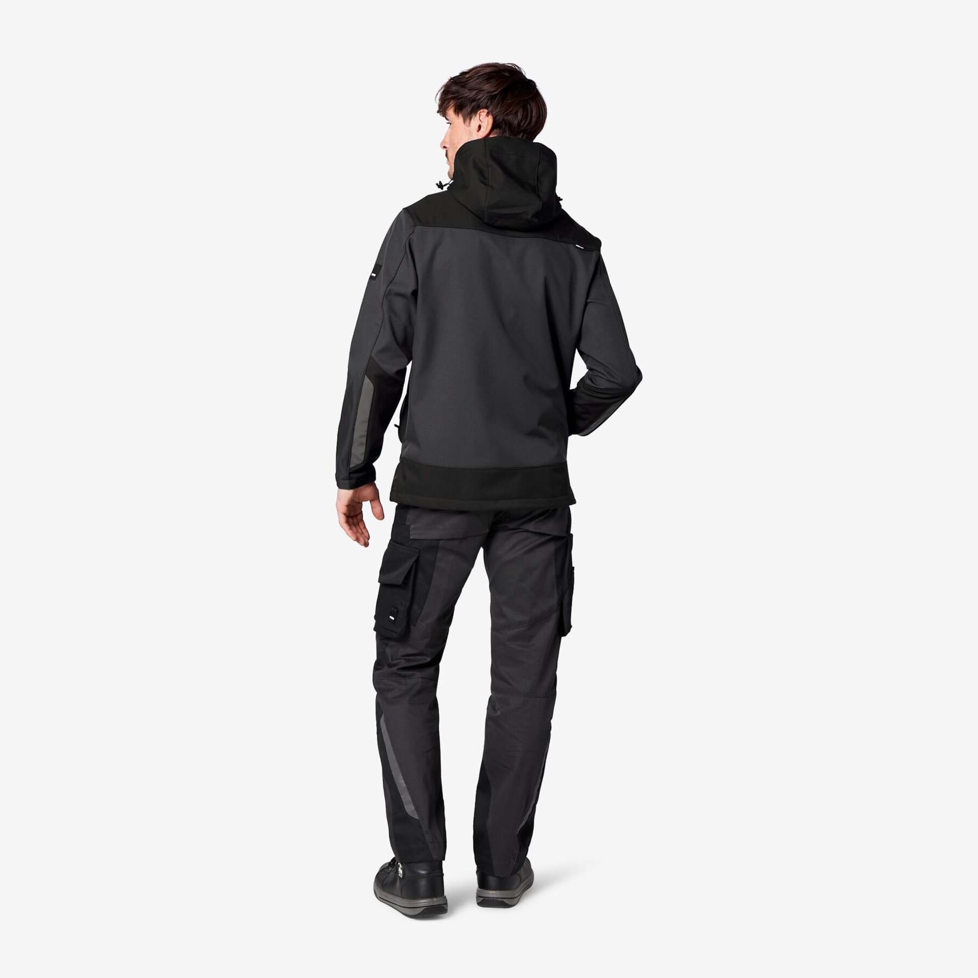 JANNIK Softshell-Jacke anthrazit-schwarz XS