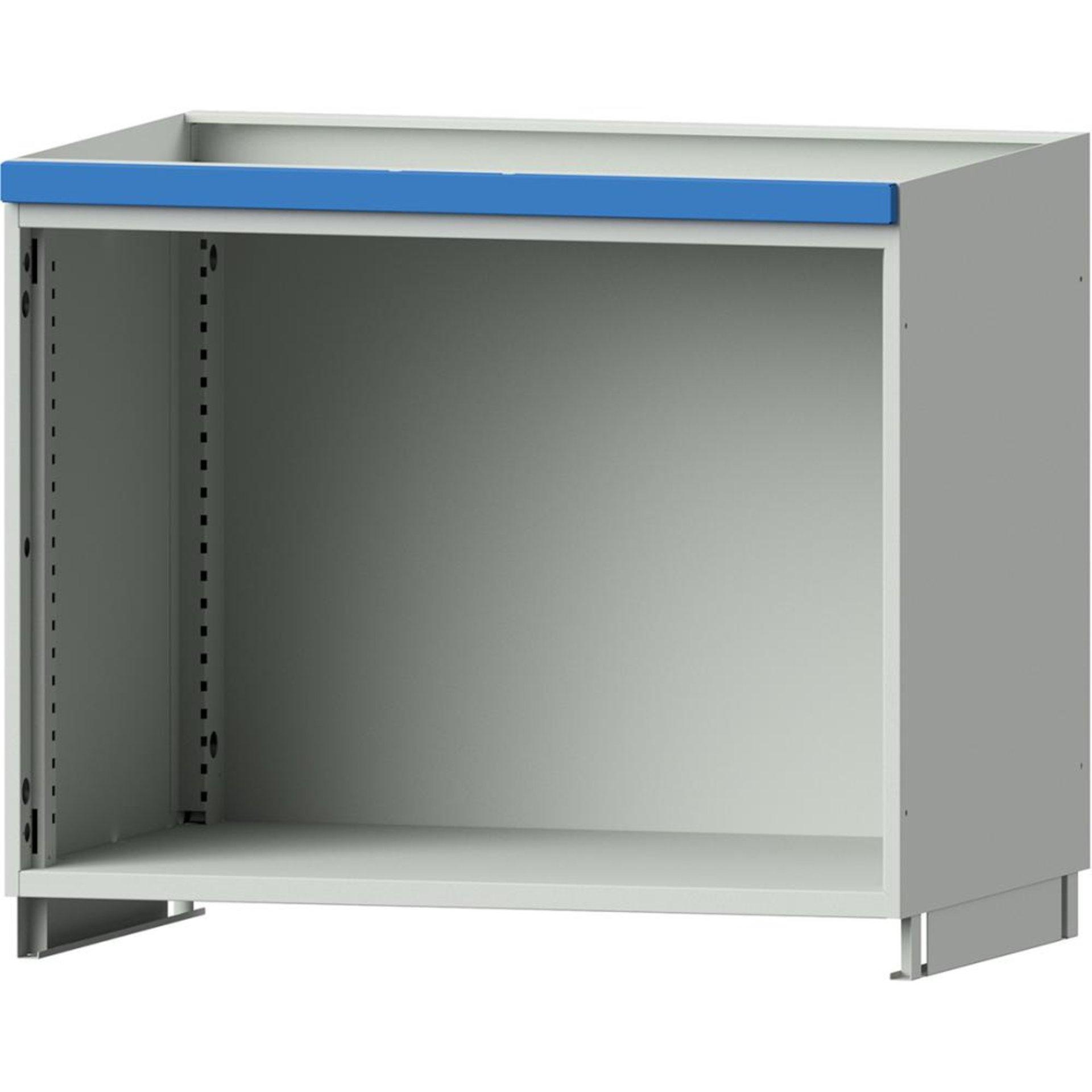 Aufsatzschrank leer B1015 x T720 x H800 mm RAL 7035/5012