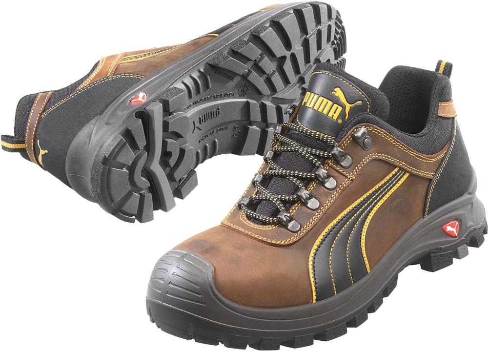 Puma Halbschuh Sierra Nevada Low 640730, S3, HRO, Gr. 47, braun
