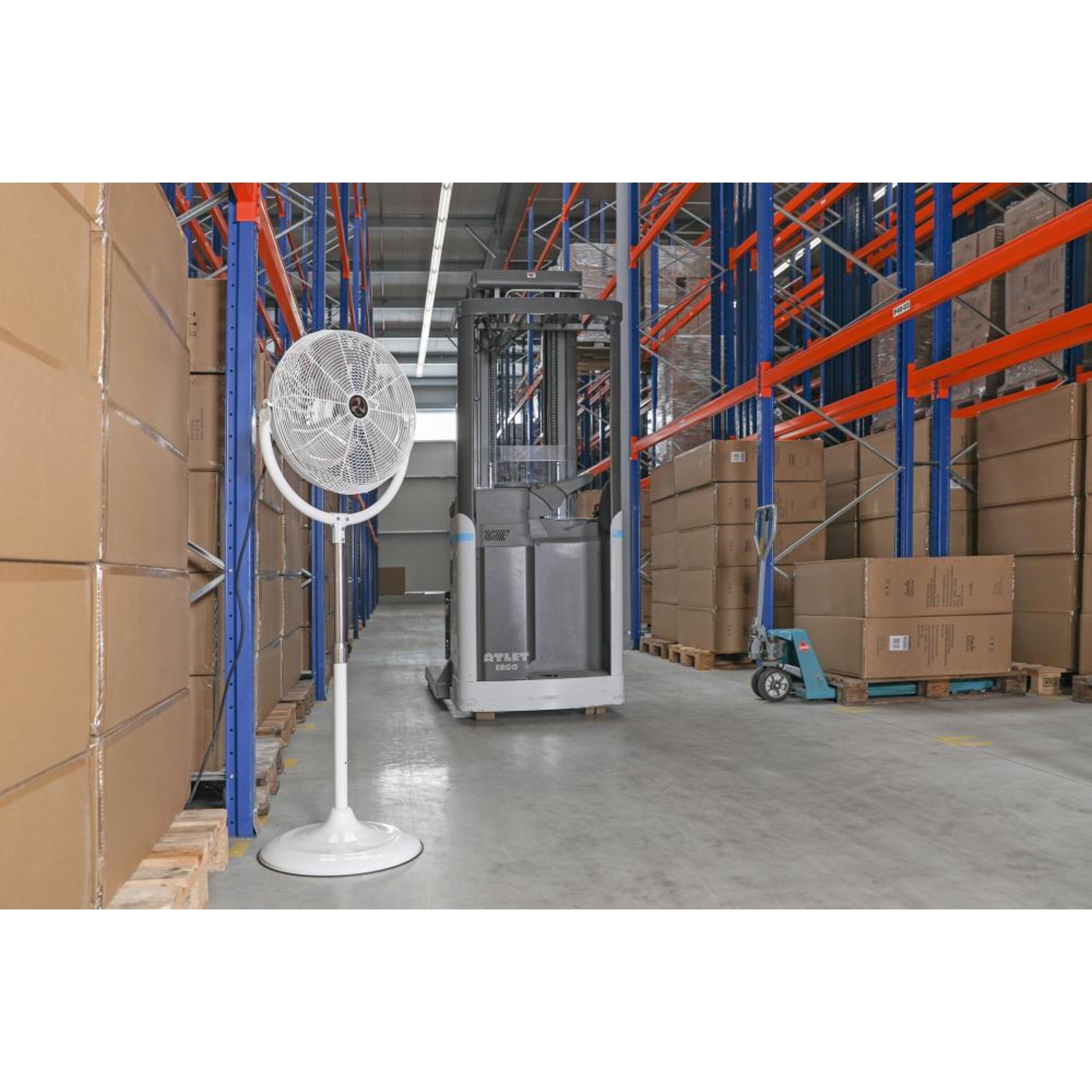 Standventilator IP54 H1215-1500xD495 mm Luftmenge 10700 m³/h