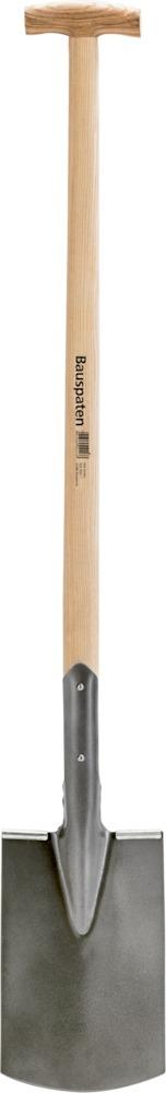 Bauspaten mit T-Stiel Blattmaß 280 x 170 mm Bauspaten mit T-Stiel Blattmaß 280 x 170 mm