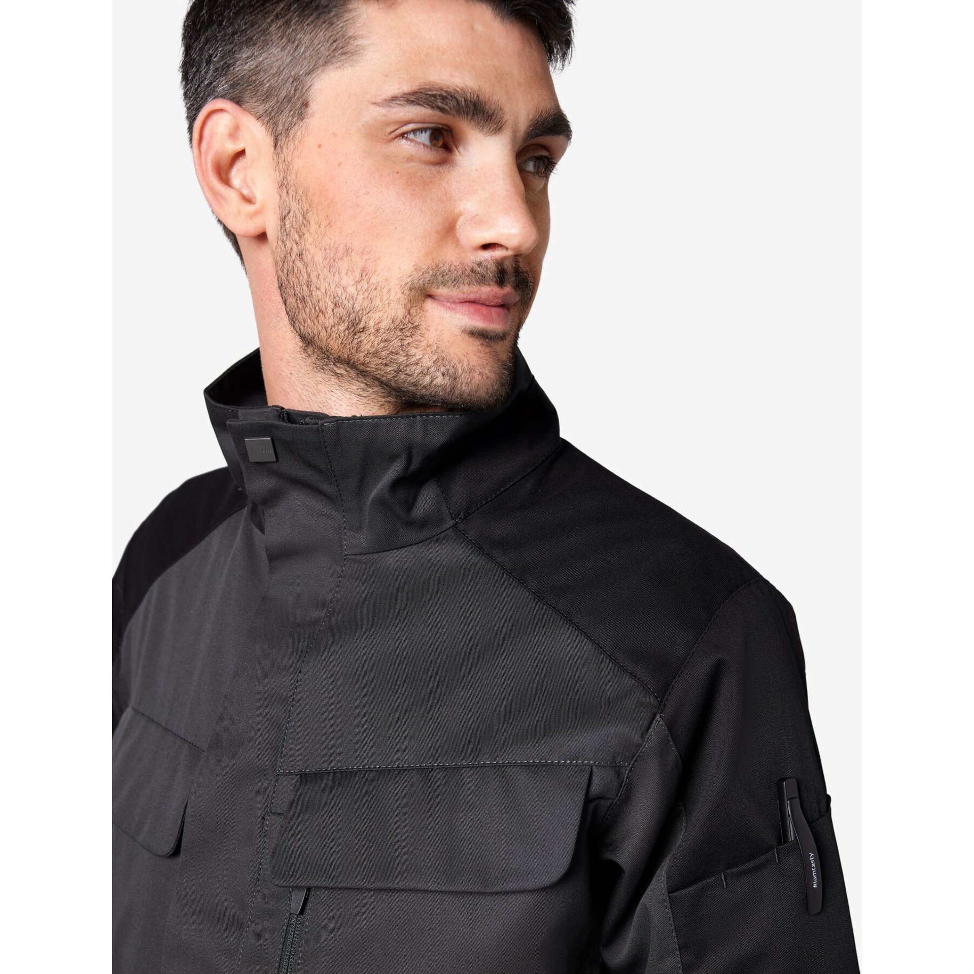 FRANK Arbeitsjacke Herren anthrazit-schwarz 2XL