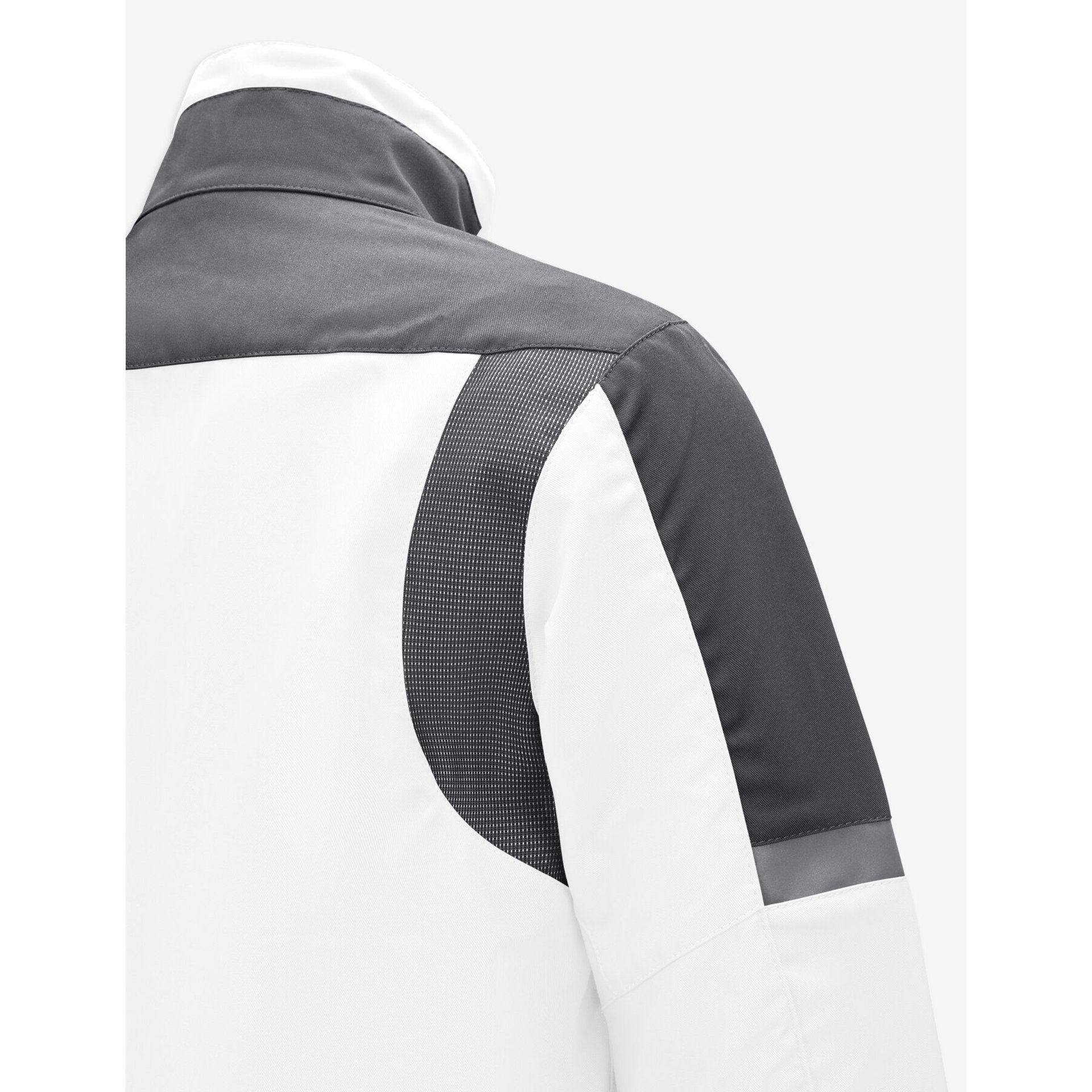 ANDREA Arbeitsjacke Damen weiß-anthrazit 2XL