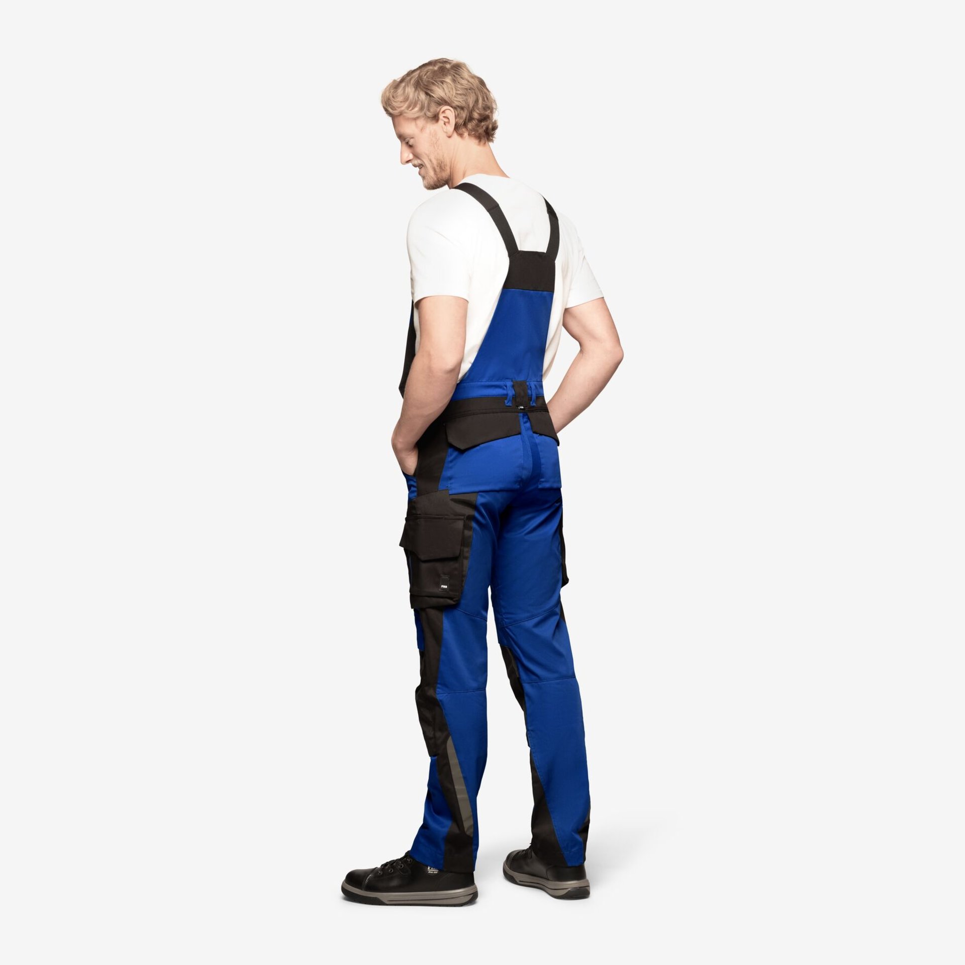 PASCAL Latzhose royalblau-schwarz 114