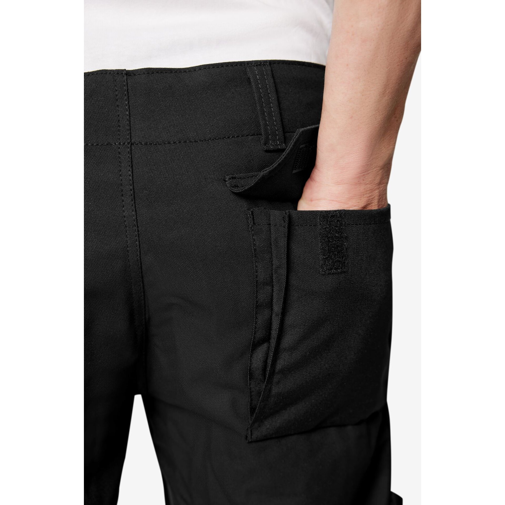 NILS Zunfthose Canvas und Cordura schwarz 46